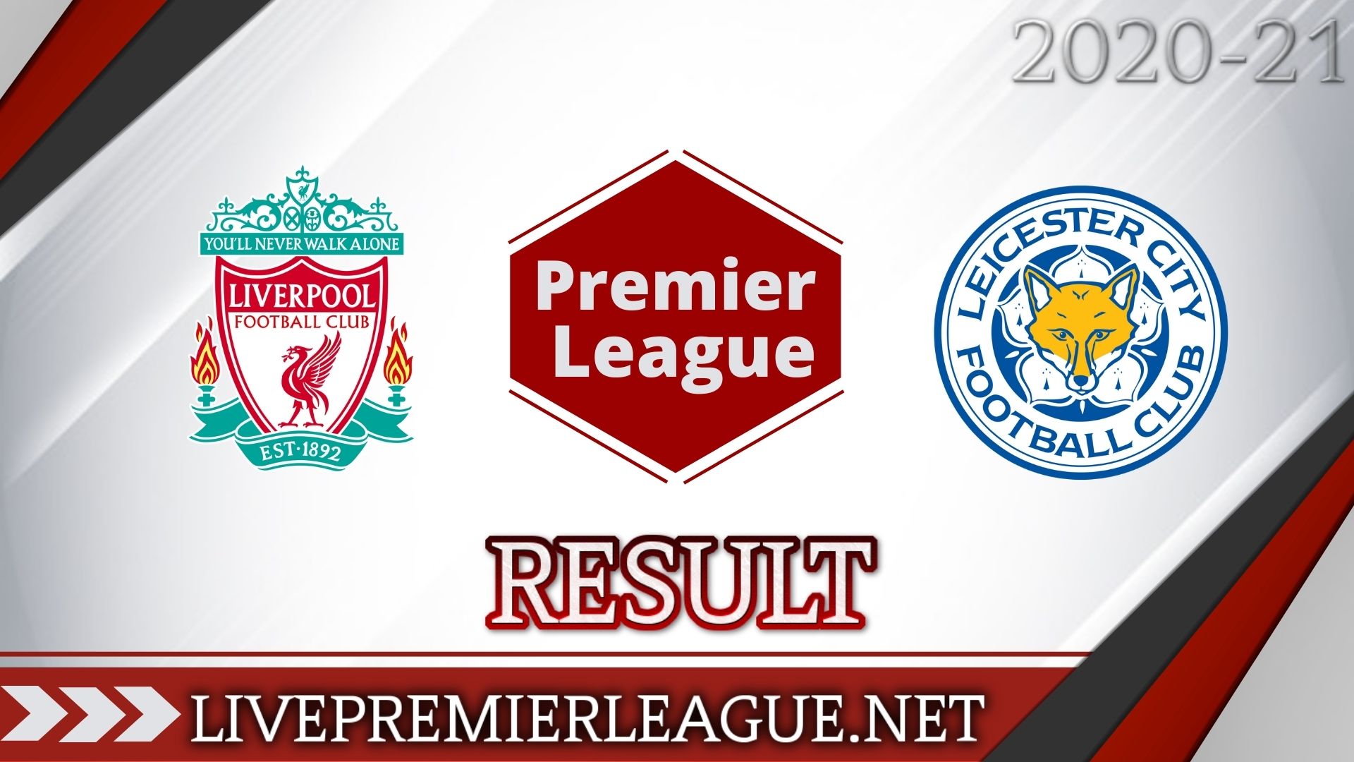 Liverpool Vs Leicester City | Week 9 Result 2020