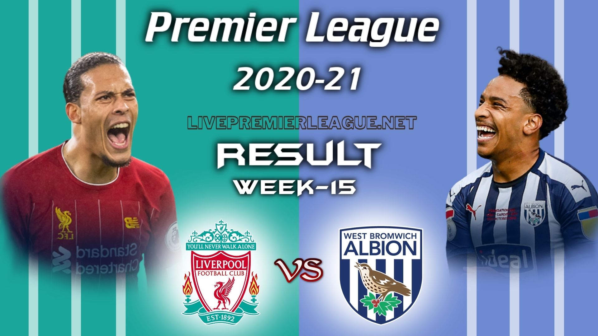 Liverpool Vs West Bromwich Albion | EPL Week 15 Result 2020