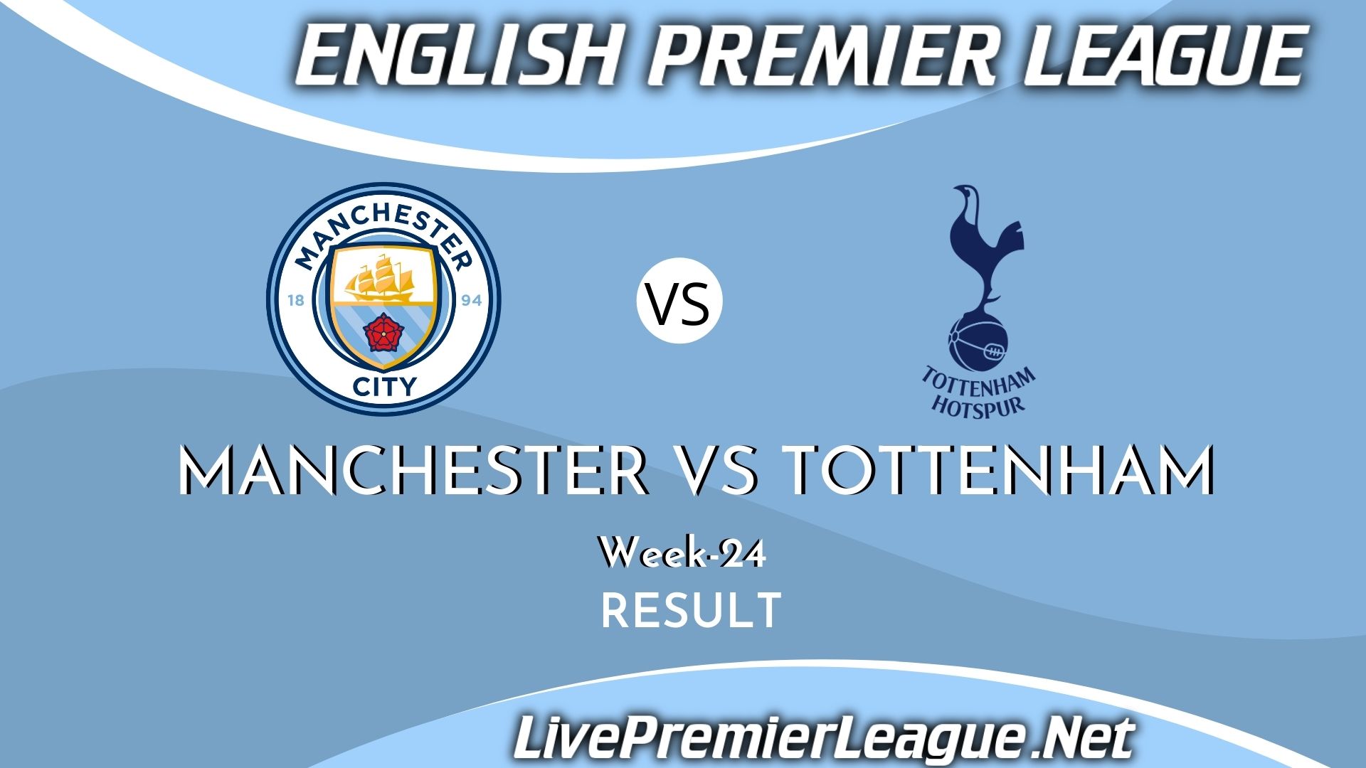 Manchester City Vs Tottenham Hotspur | Result 2021 EPL Week 24