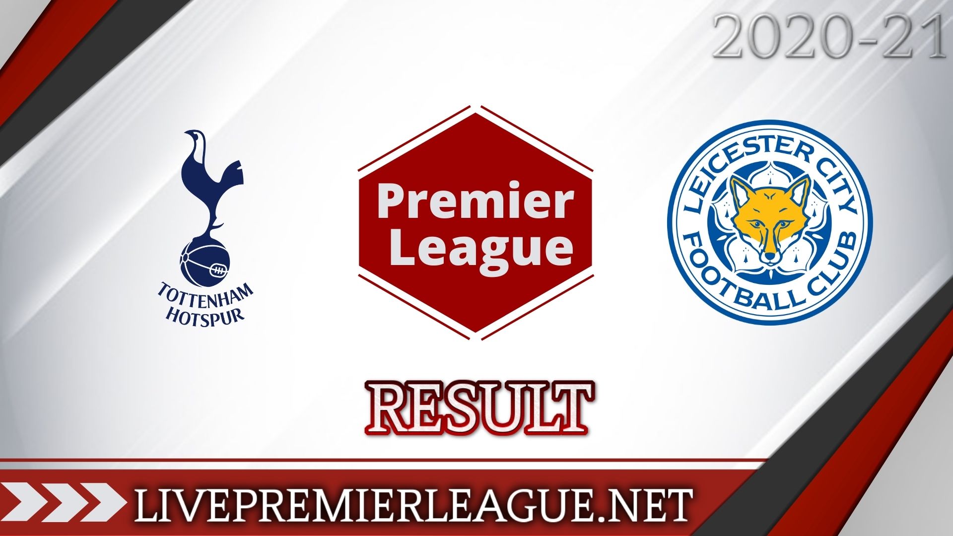 Tottenham Hotspur Vs Leicester City | Week 14 Result 2020