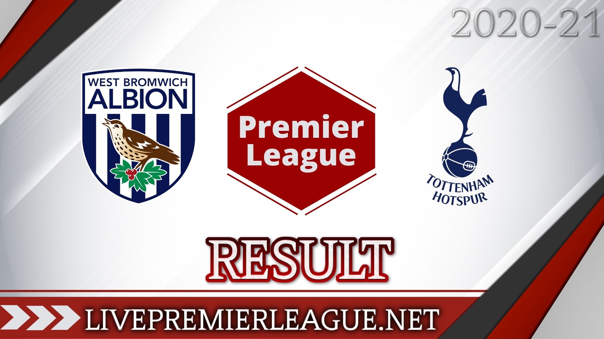 West Bromwich Albion Vs Tottenham Hotspur | Week 8 Result 2020