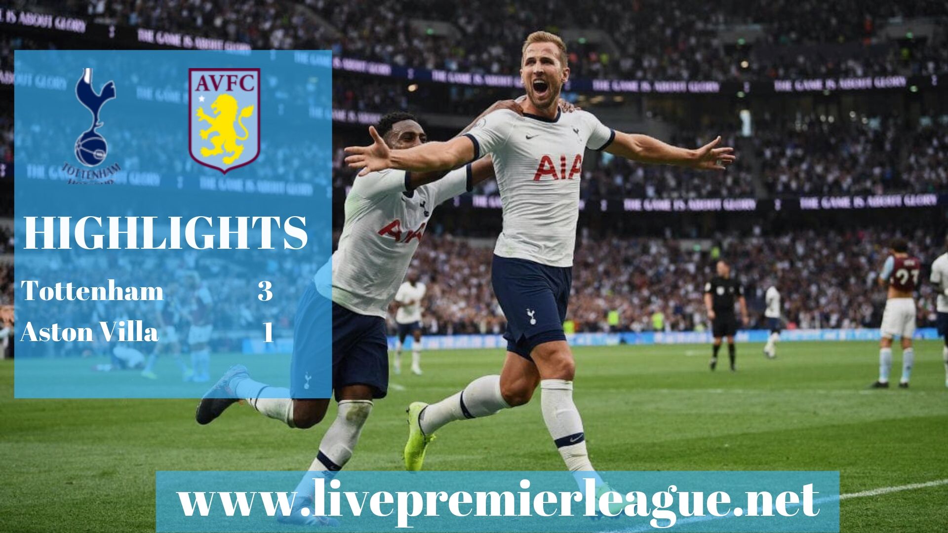 Tottenham Hotspur Vs Aston Villa 2019 Premier League Highlights