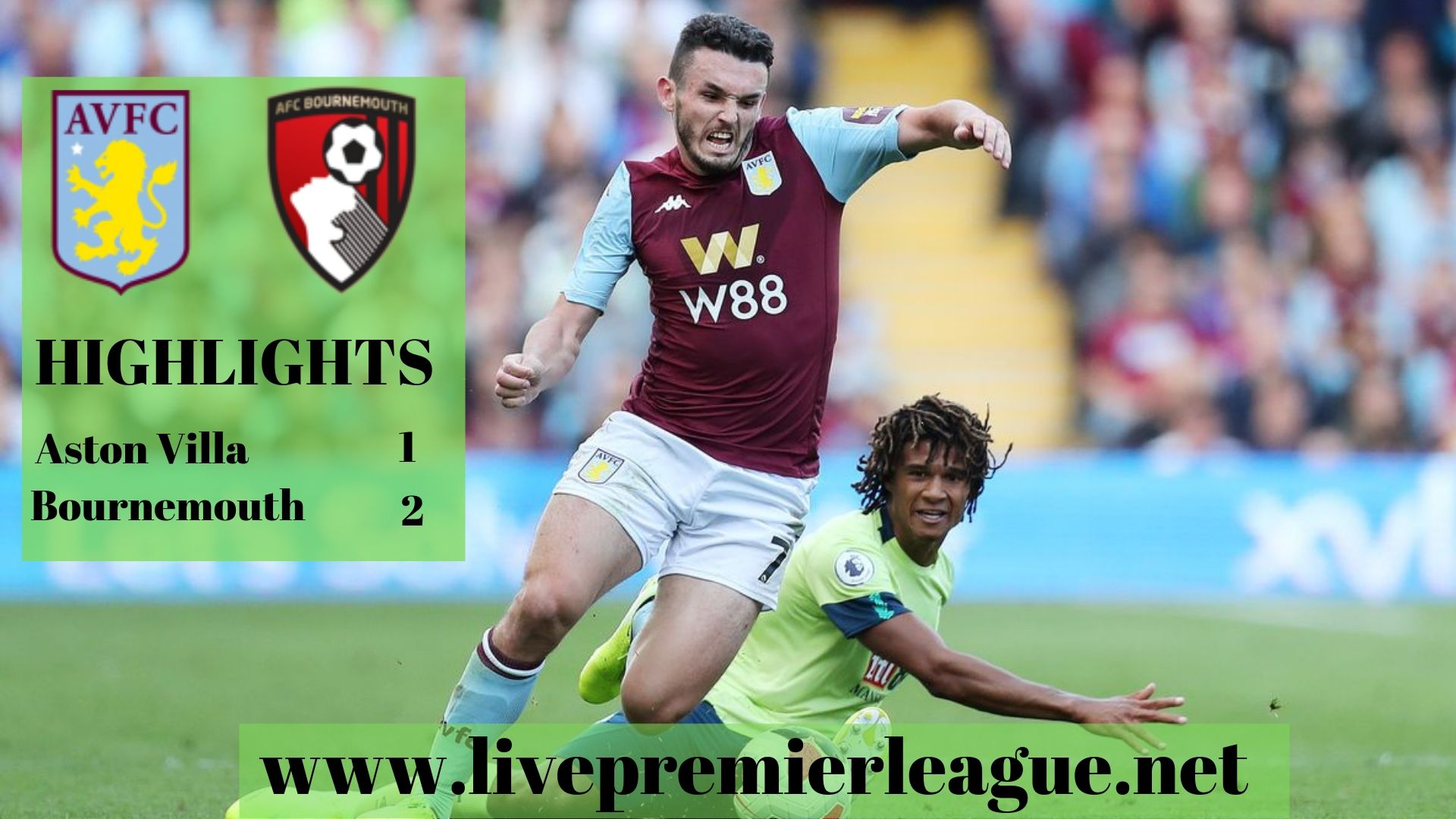 Aston Villa Vs Bournemouth 2019 Premier League Highlights