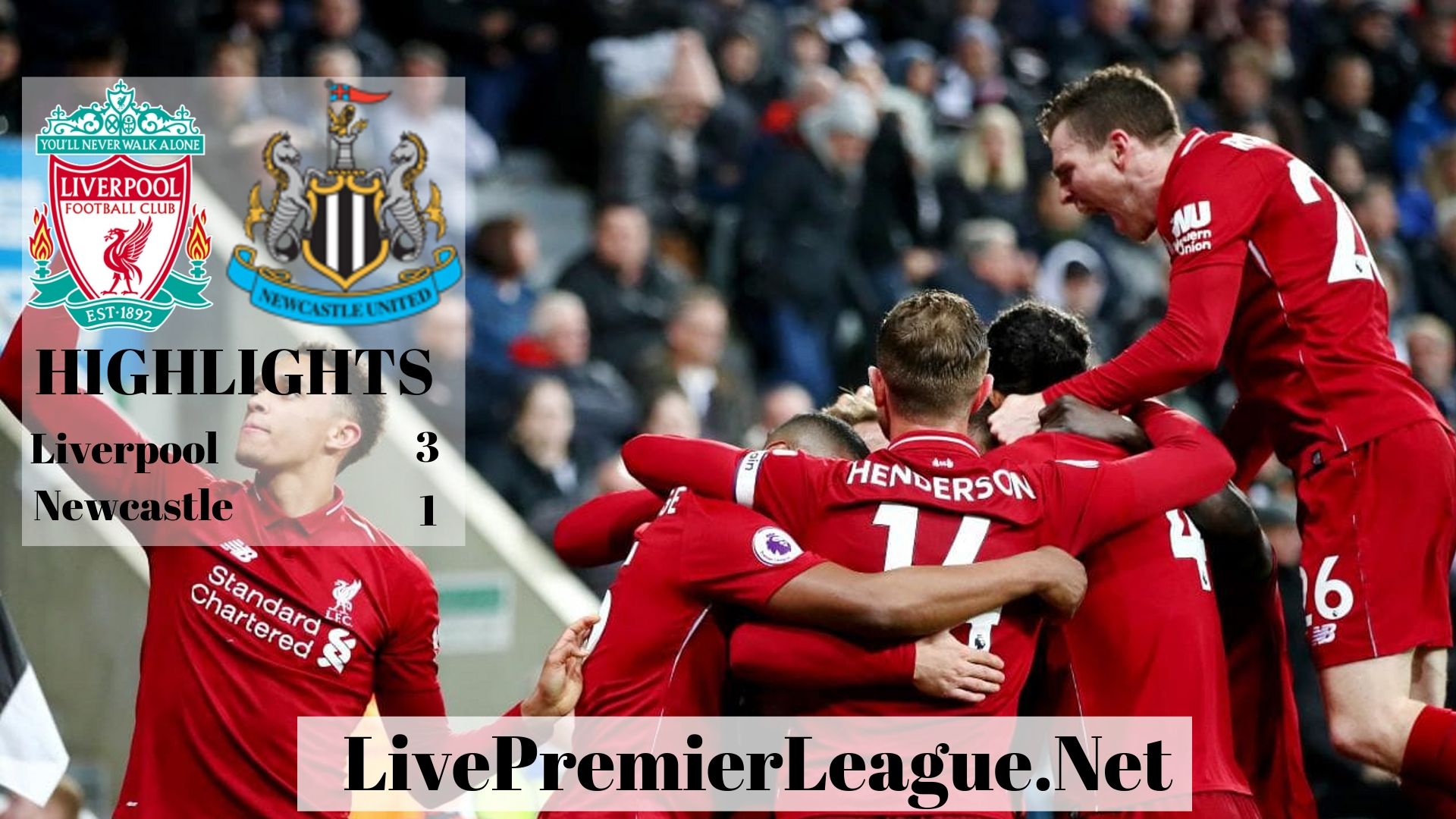 Liverpool vs Newcastle highlights 2019 Premier League
