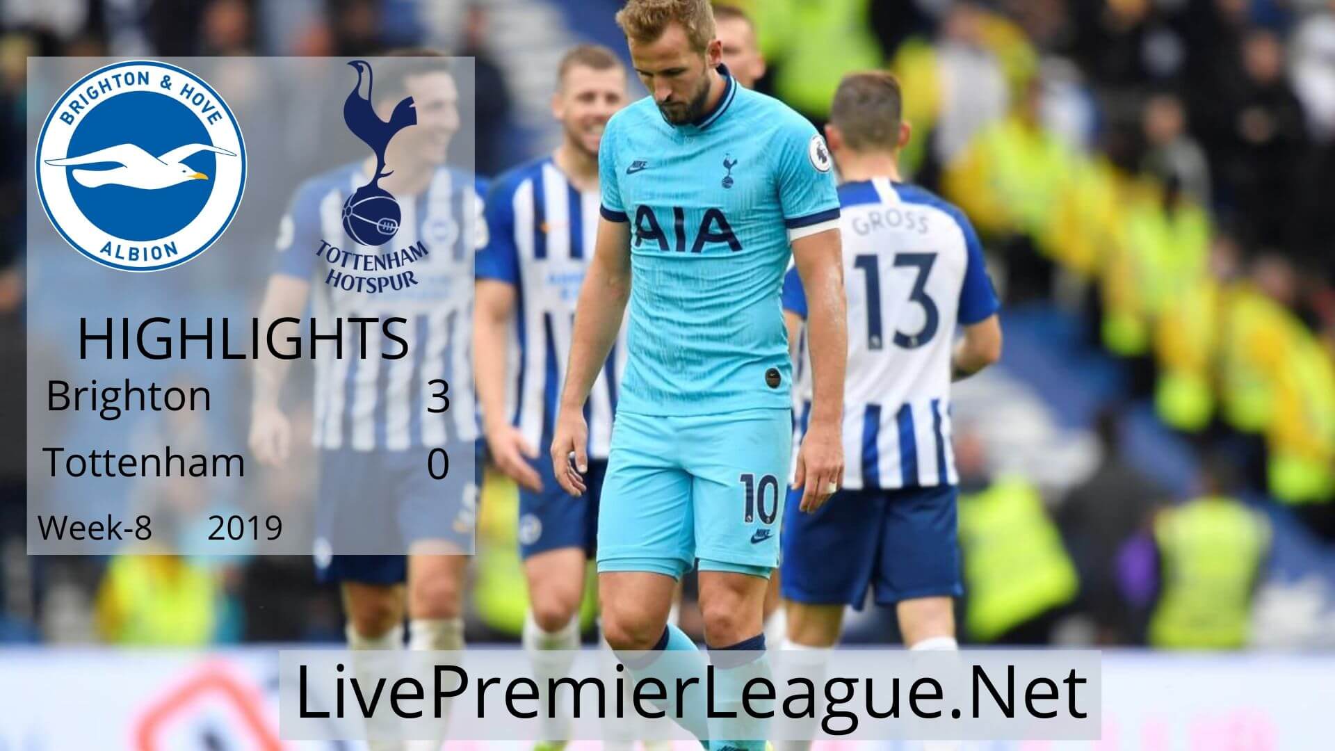  Brighton vs Tottenham Hotspur Highlights 2019 Week 8