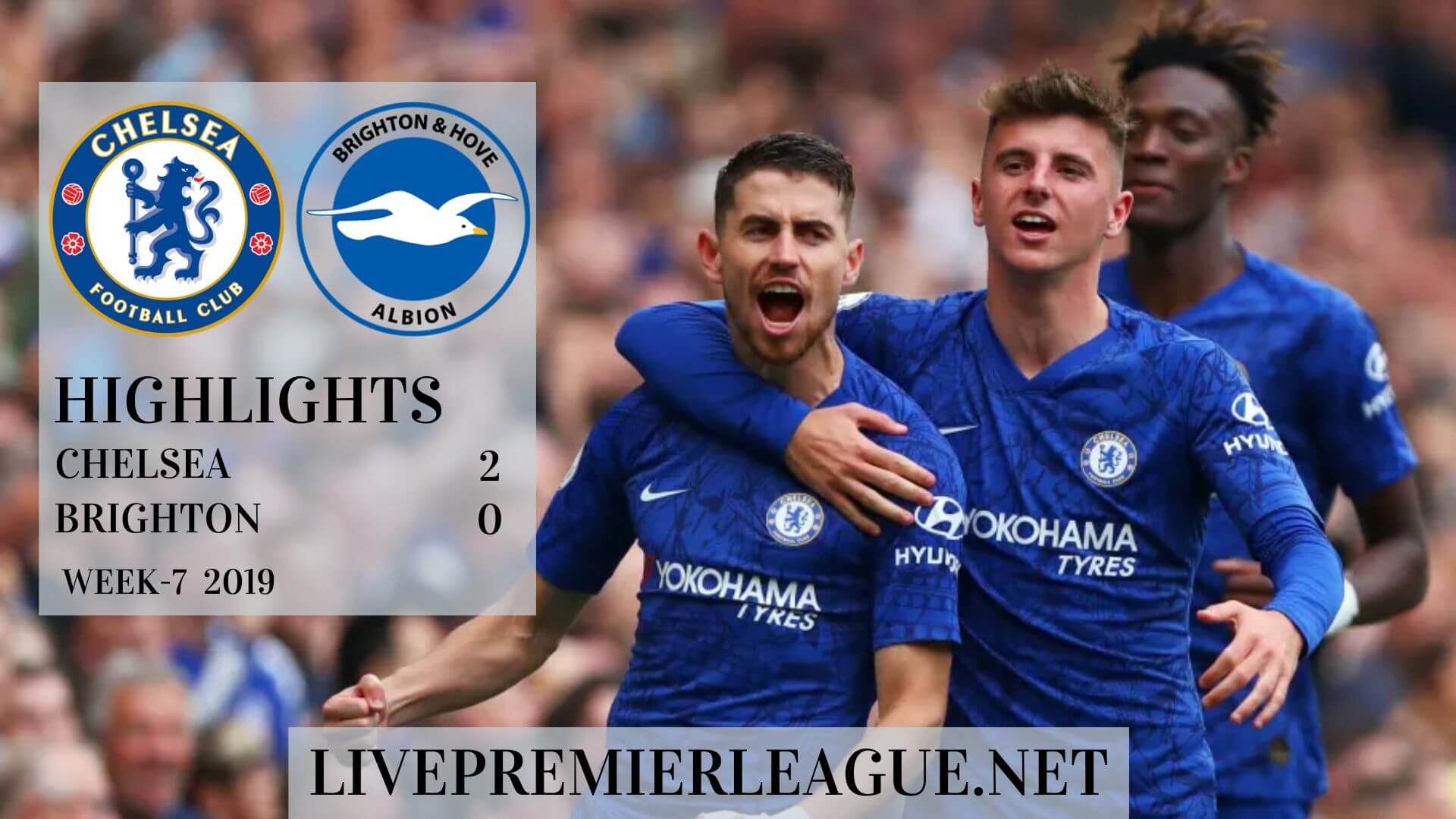Chelsea vs Brighton Highlights 2019 Week 7