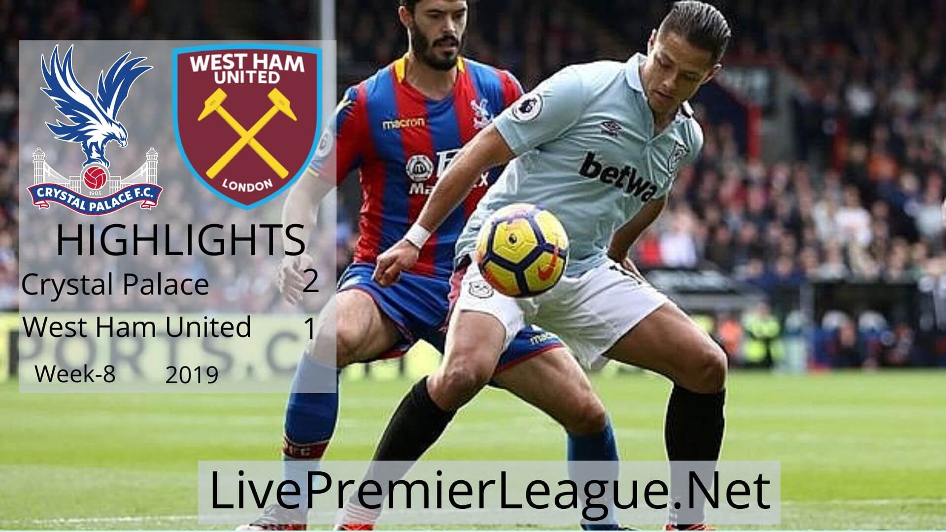 West Ham United vs Crystal Palace Highlights 2019 Week 5 