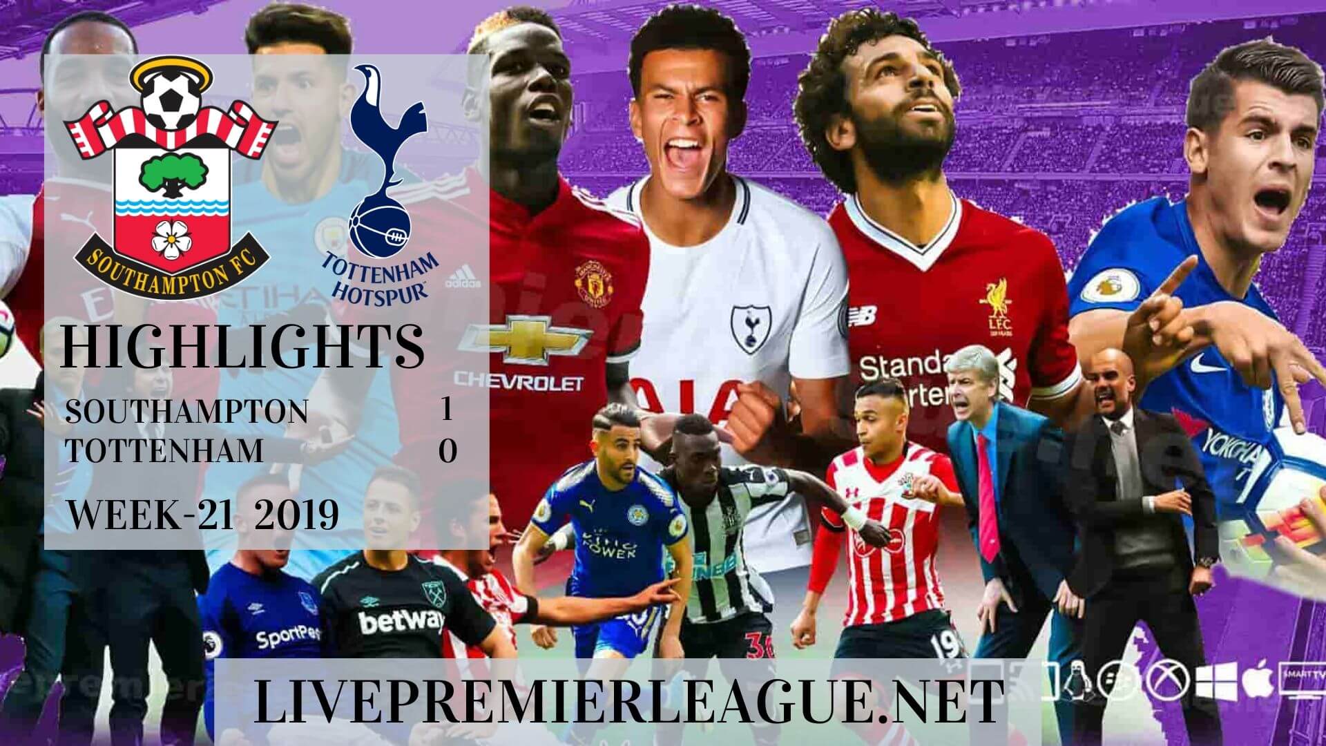 Southampton Vs Tottenham Highlights 2020 Week 21