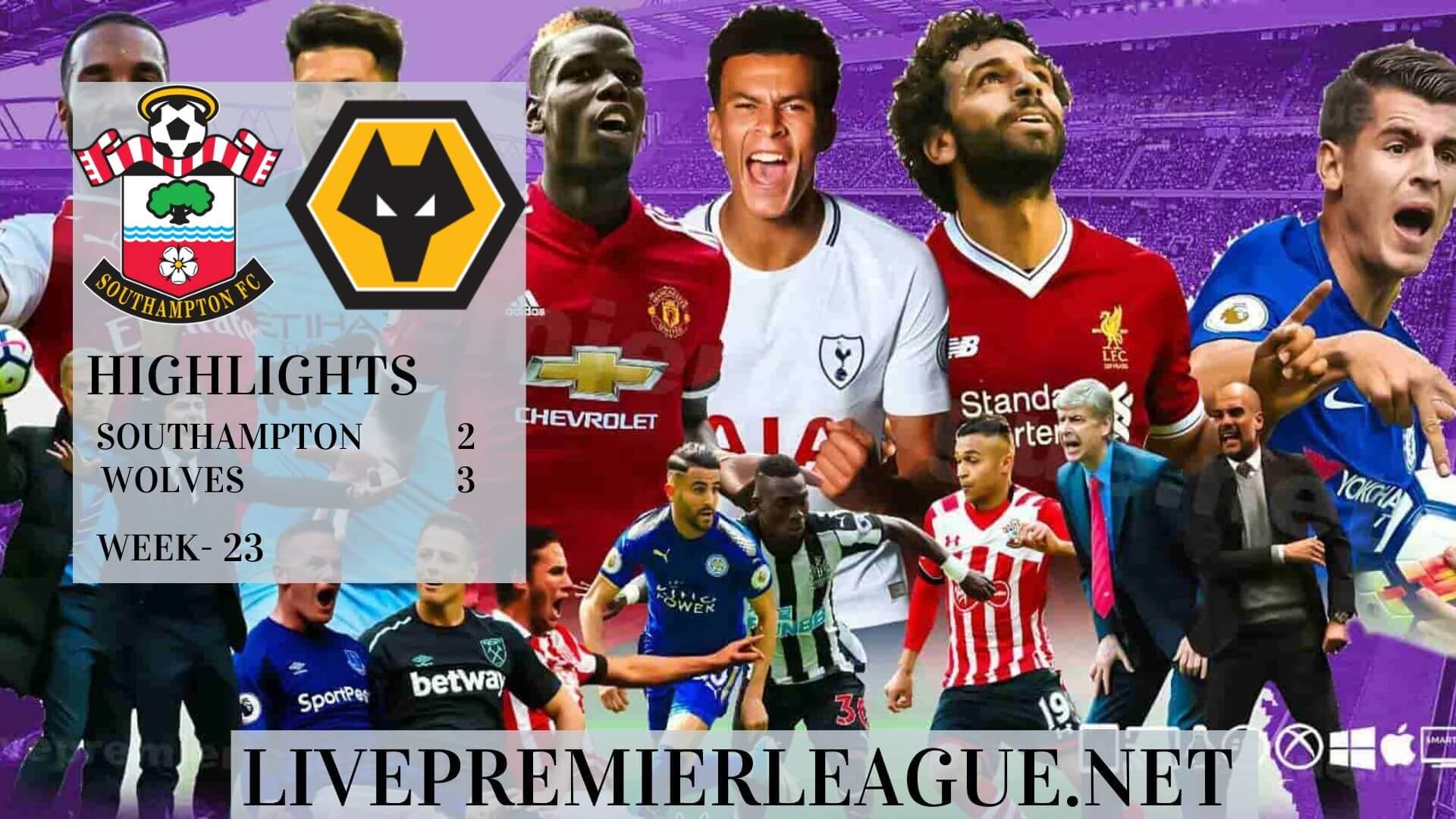 Southampton Vs Wolves Highlights 2020 Week 23