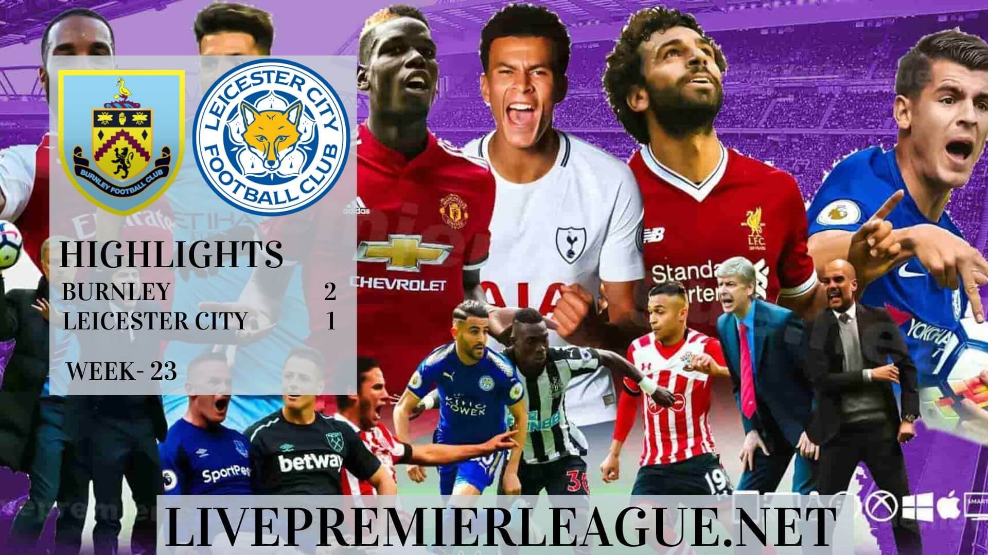 Burnley Vs Leicester City Highlights 2020 Week 23
