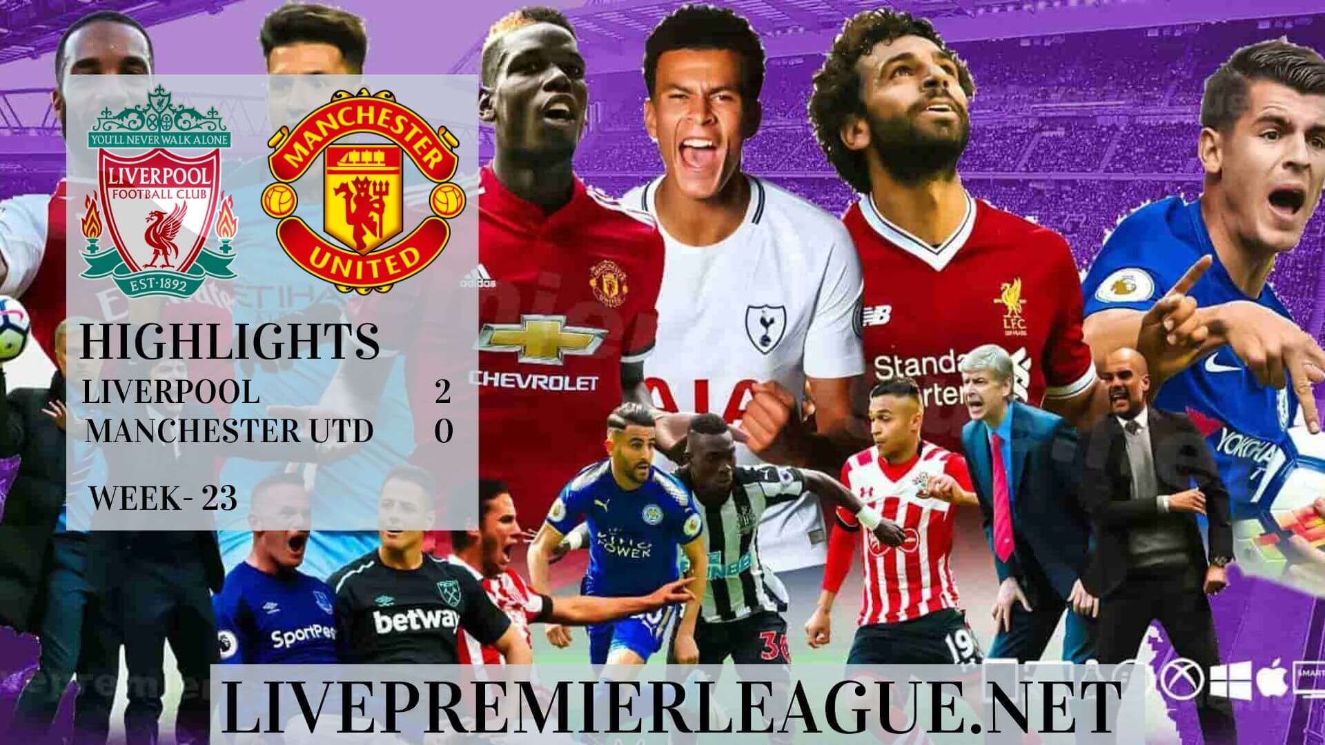 Liverpool Vs Manchester United Highlights 2020 Week 23
