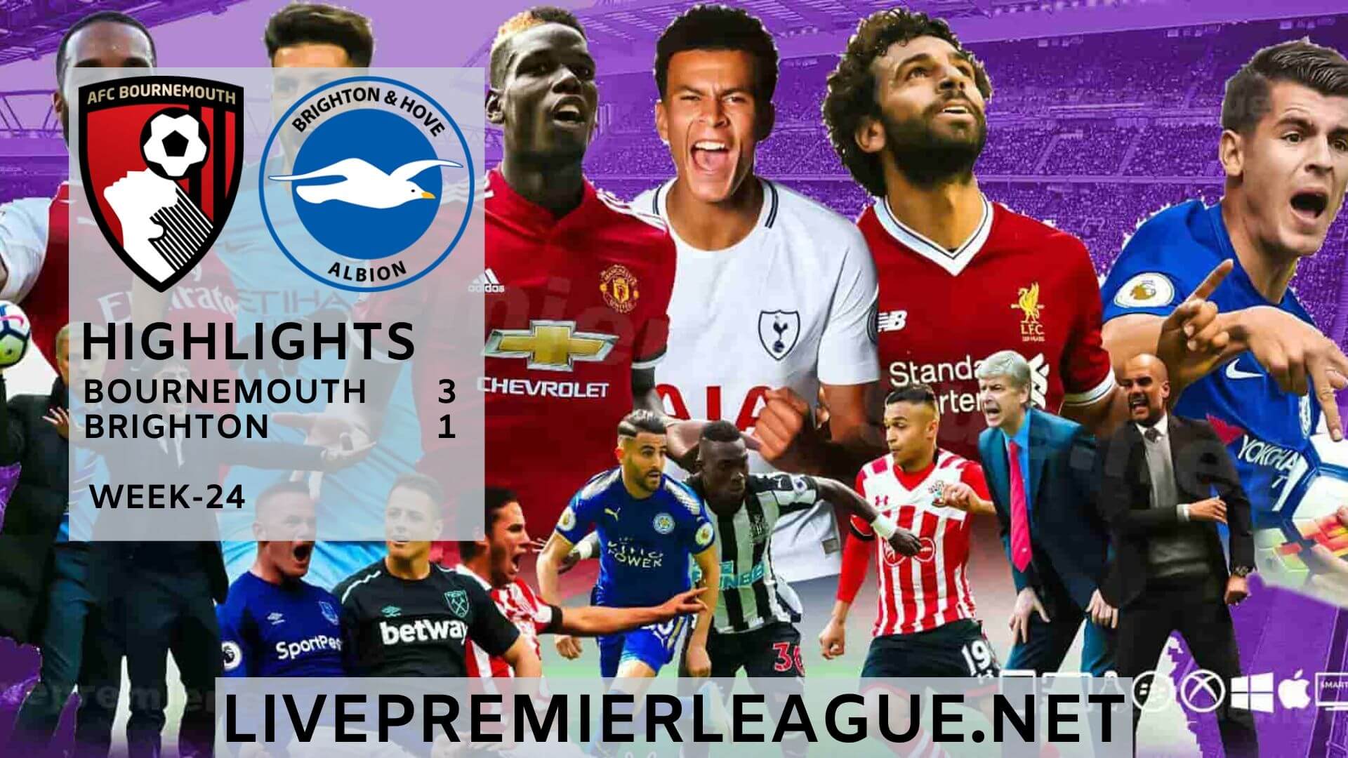 AFC Bournemouth Vs Brighton Highlights 2020 Week 24