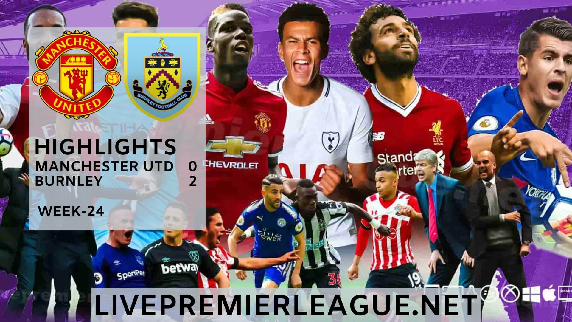 Manchester United Vs Burnley Highlights 2020 Week 24