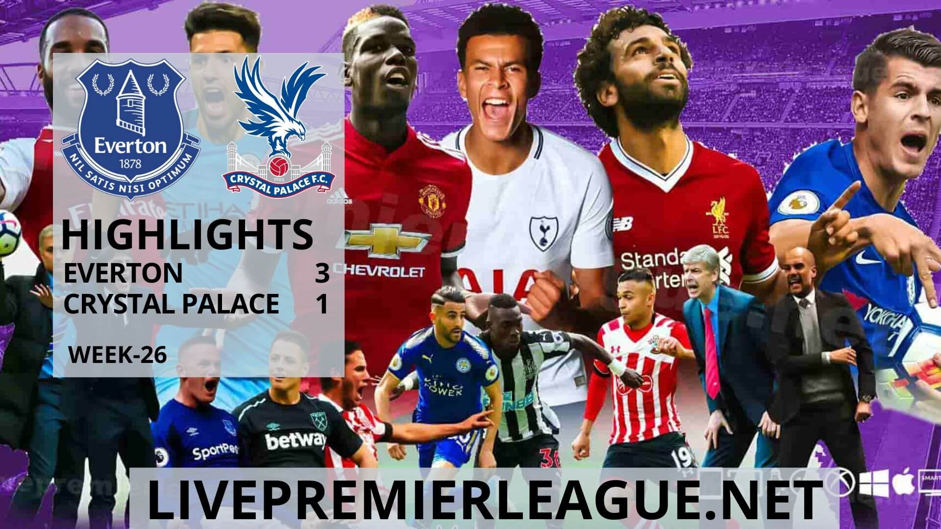 Everton Vs Crystal Palace Highlights 2020 Week 26