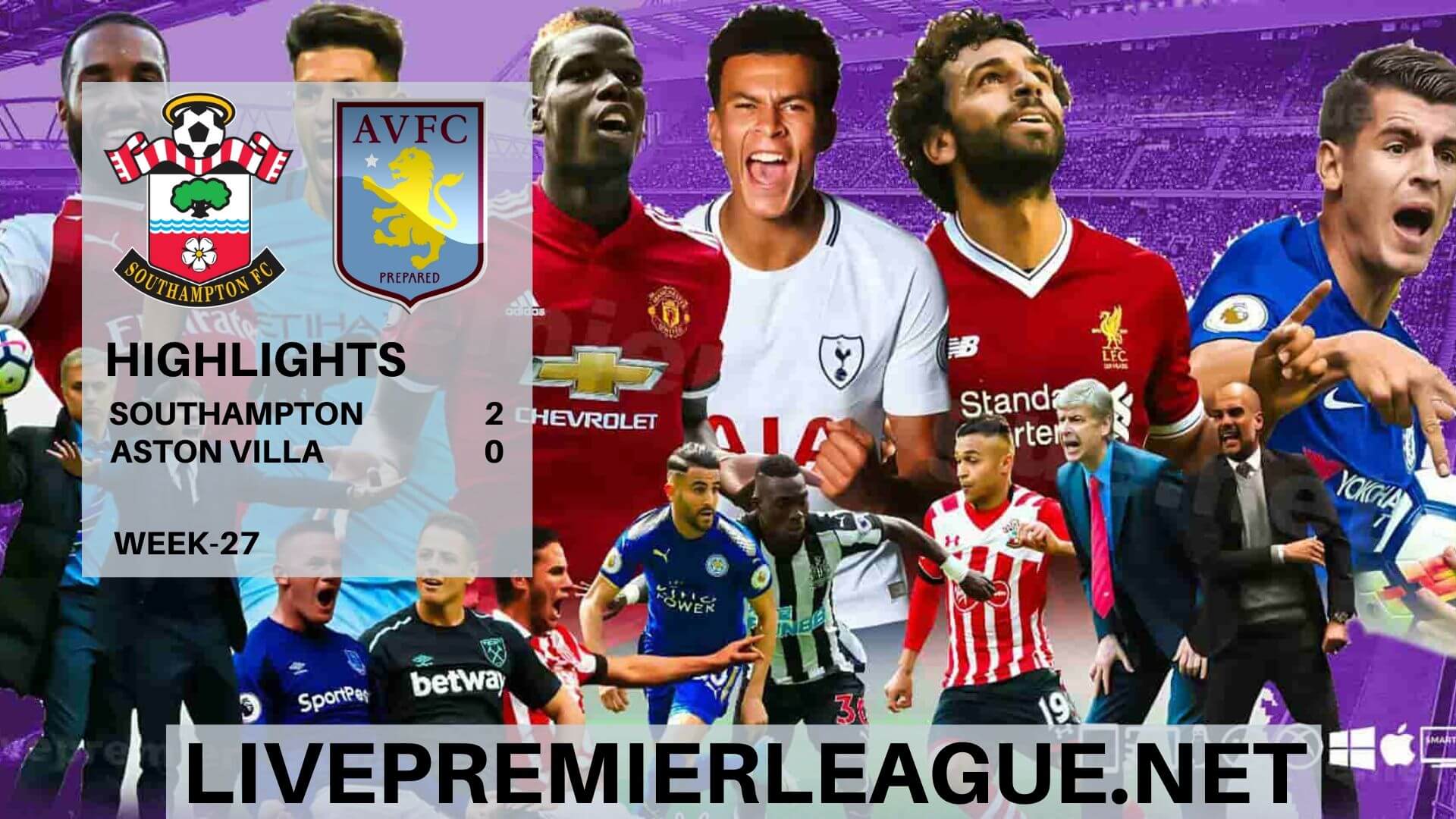 Southampton Vs Aston Villa Highlights 2020 Week 27