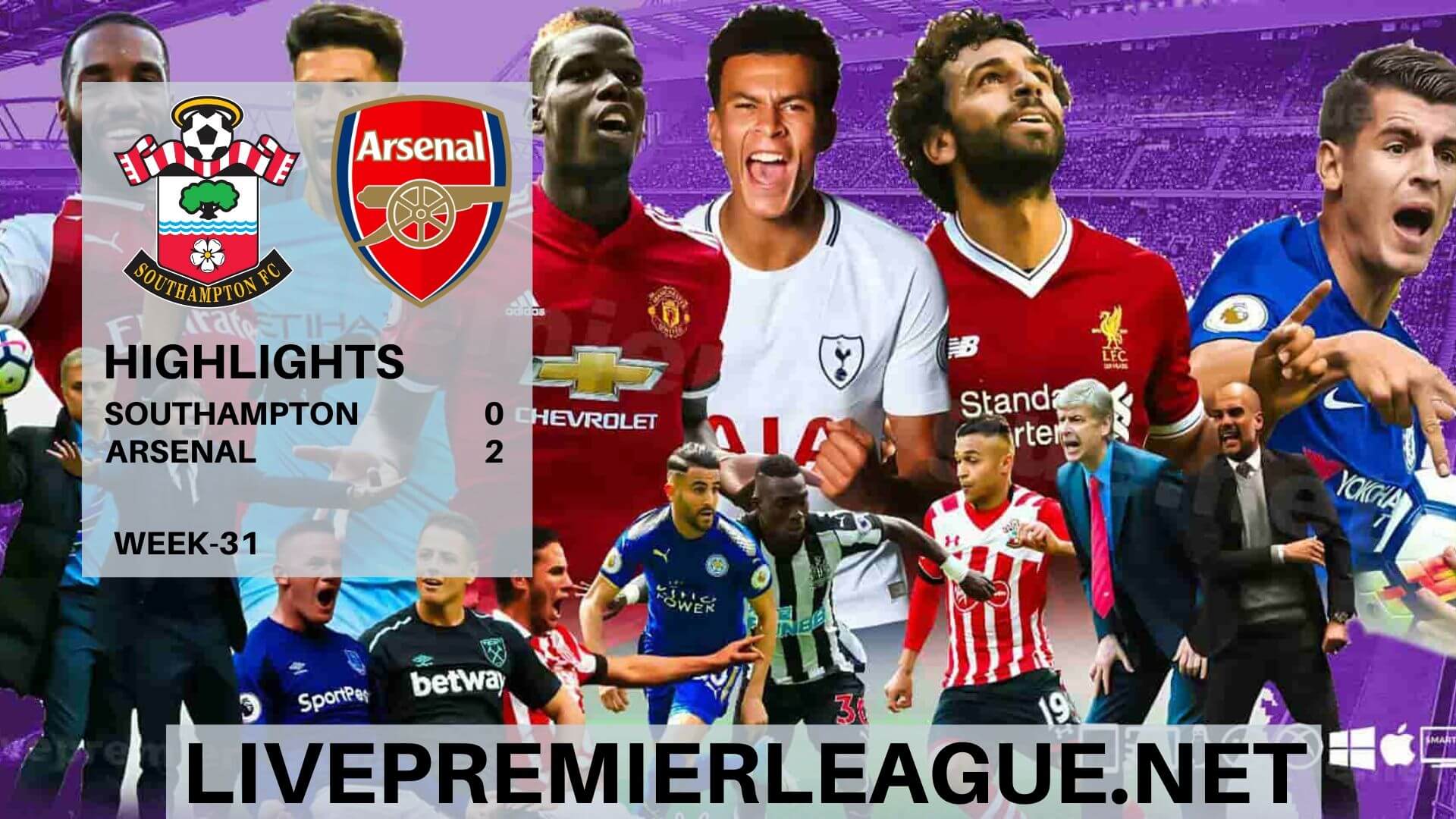 Southampton Vs Arsenal Highlights 2020 Week 31