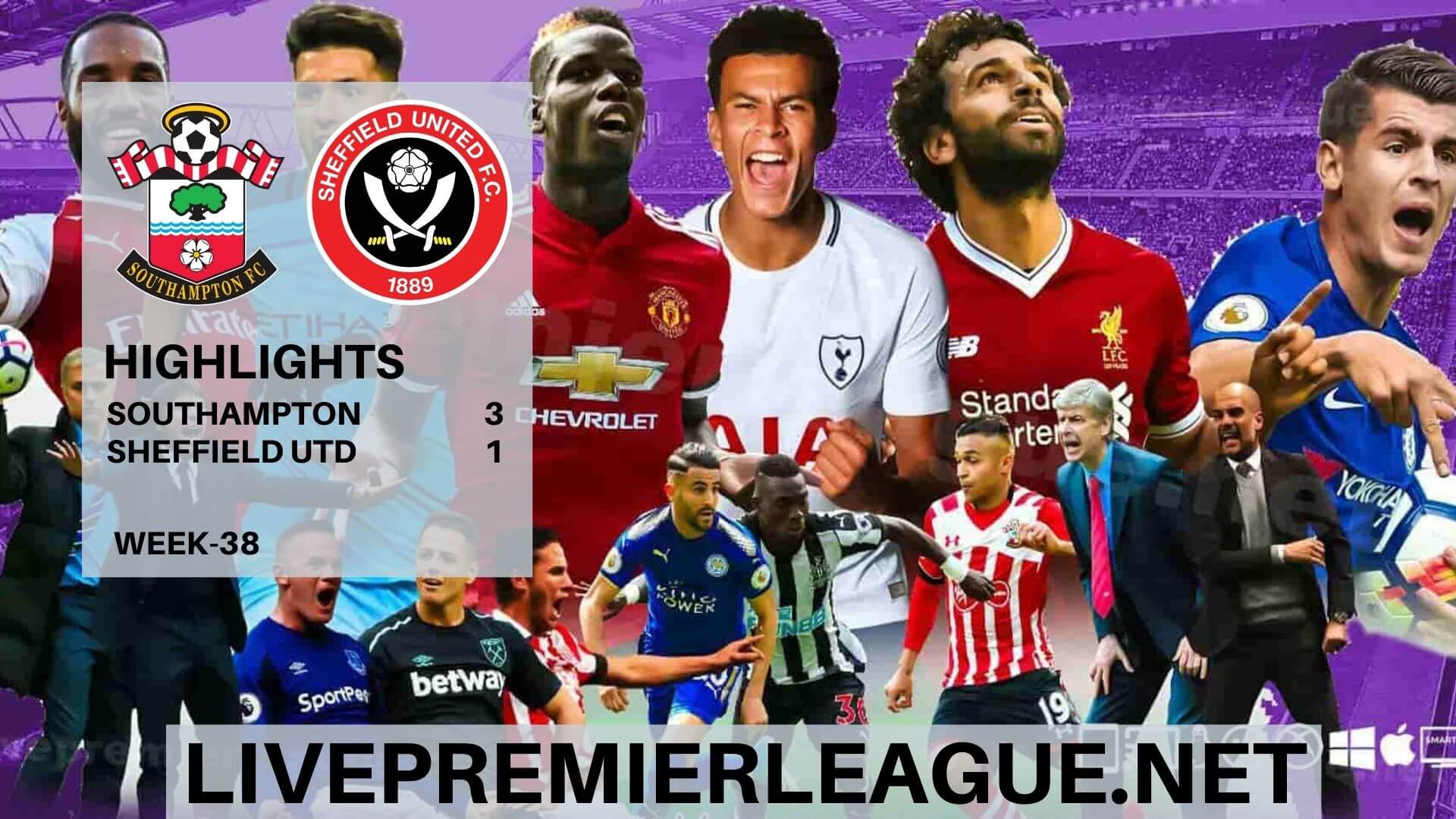 Southampton Vs Sheffield United Highlights 2020 EPL Week 38