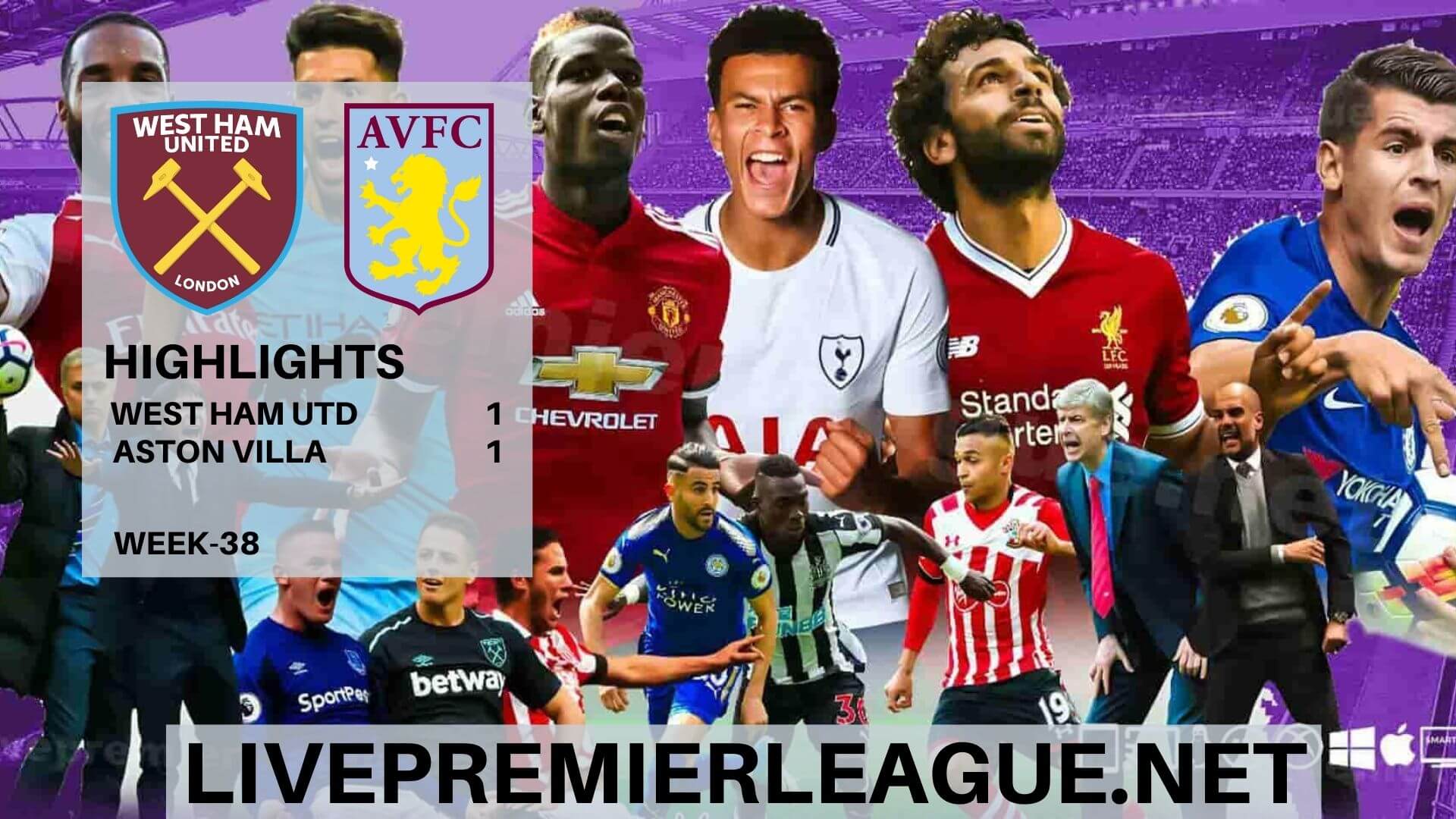 West Ham Vs Aston Villa Highlights 2020 EPL Week 38
