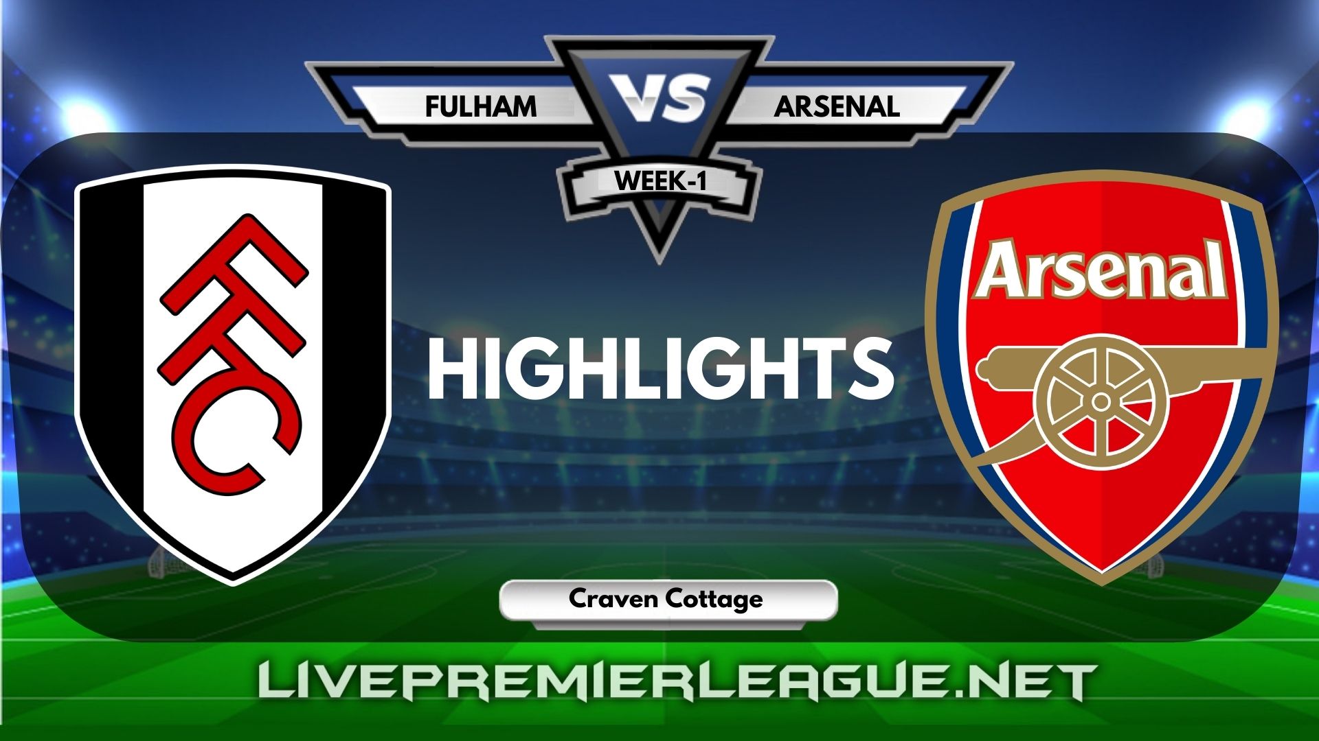 Fulham Vs Arsenal Highlights 2020 EPL Week 1