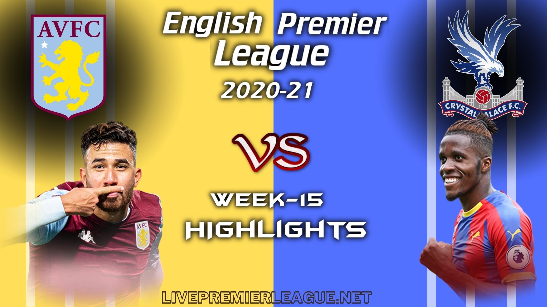 Aston Villa Vs Crystal Palace Highlights 2020 EPL Week 15