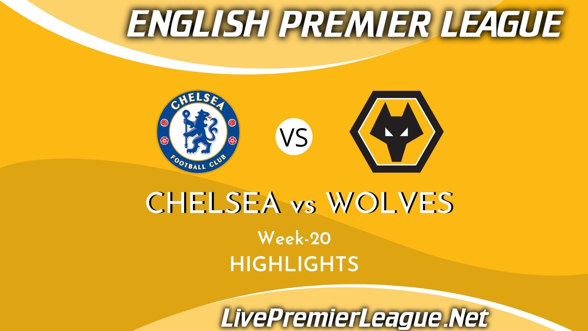 Premier League Highlights 2021 Chelsea Vs Wolves Week 20