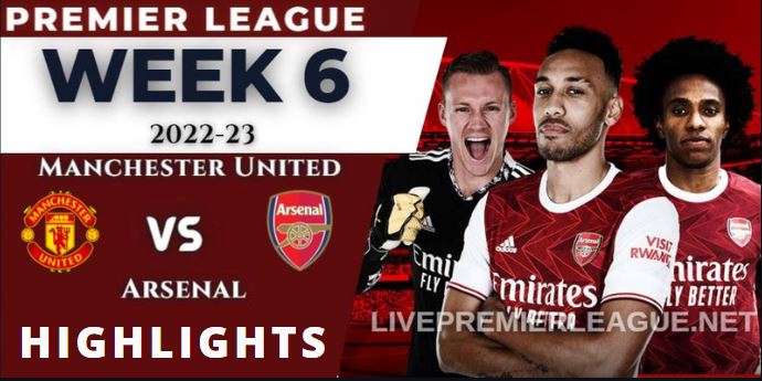 Manchester United Vs Arsenal 3 1 Highlights Premier League 04092022