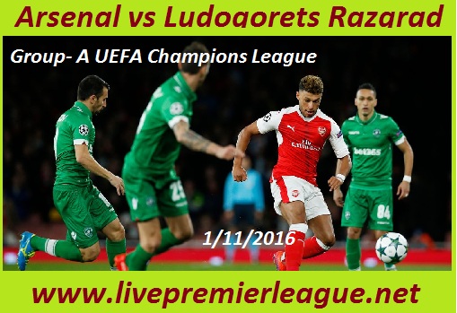 Arsenal vs Ludogorets Razgrad
