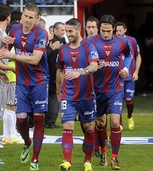 Eibar players