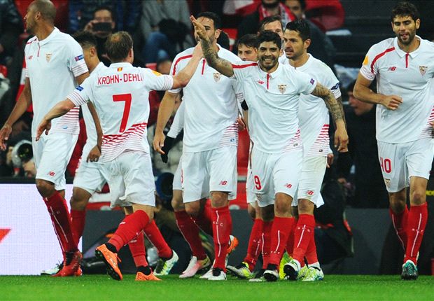 Sevilla players