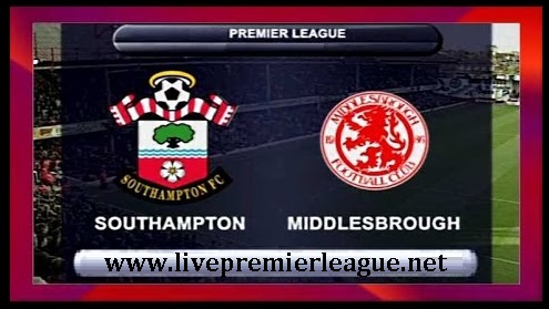 Live Southampton vs Middlesbrough