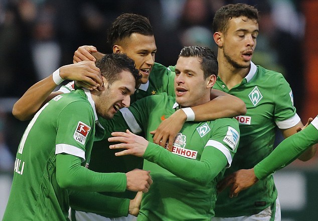 SV Werder players