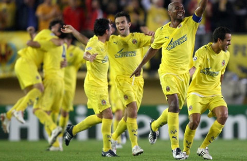 Villarreal players