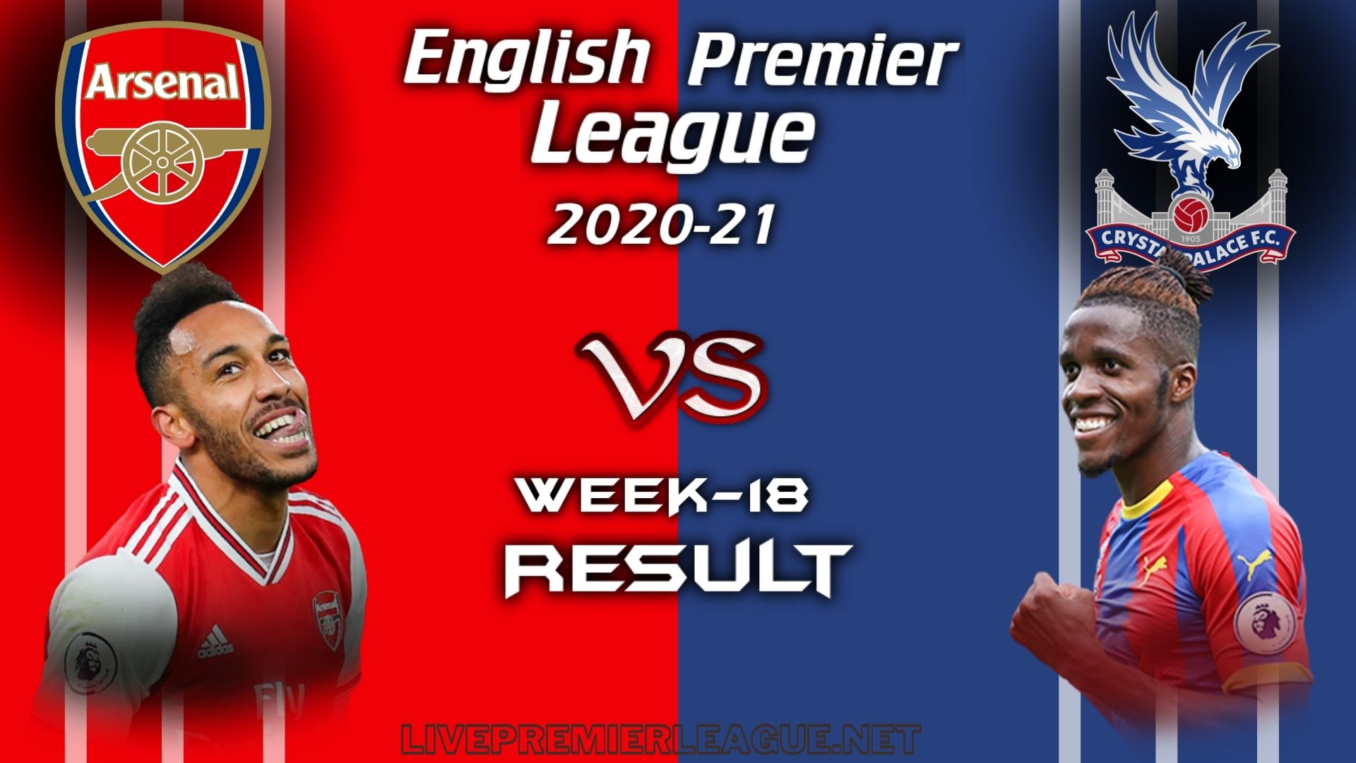 Arsenal Vs Crystal Palace | EPL Week 18 Result 2021