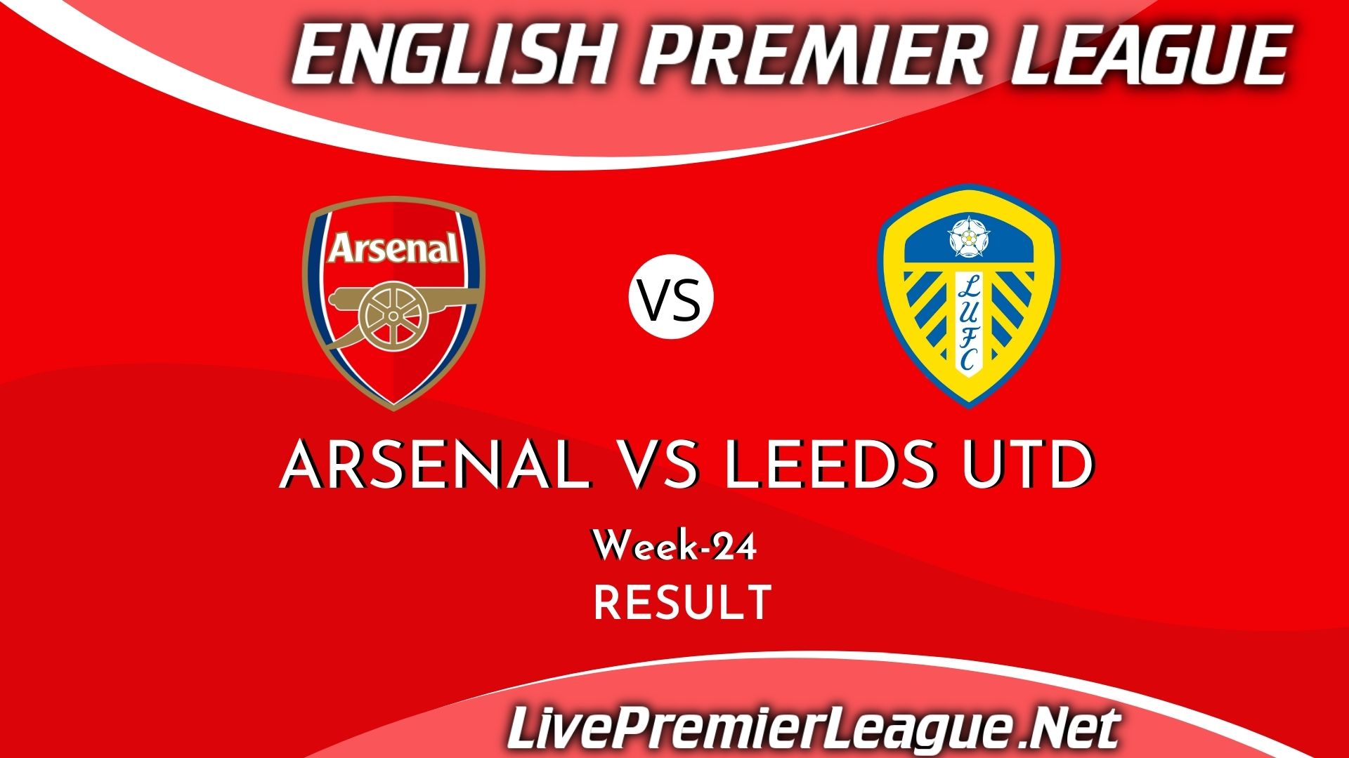 Arsenal Vs Leeds United | Result 2021 EPL Week 24