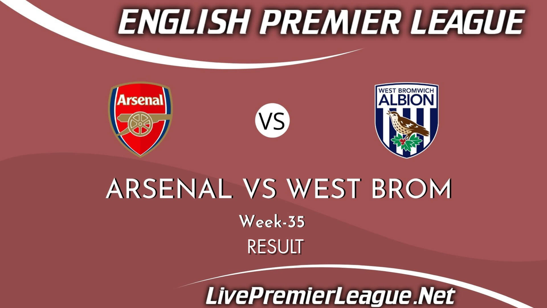 Arsenal Vs West Brom Result 2021 | EPL Week 35