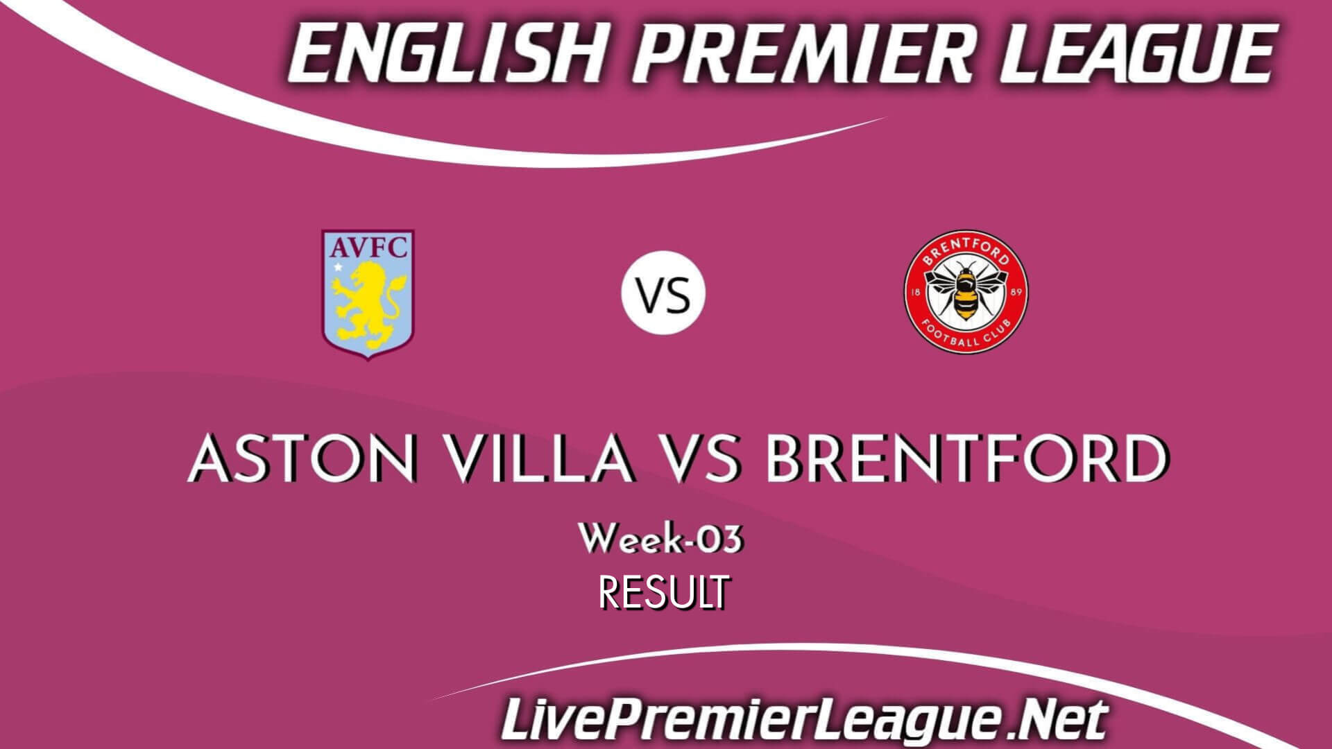 Aston Villa Vs Brentford Result 2021 | EPL Week 3