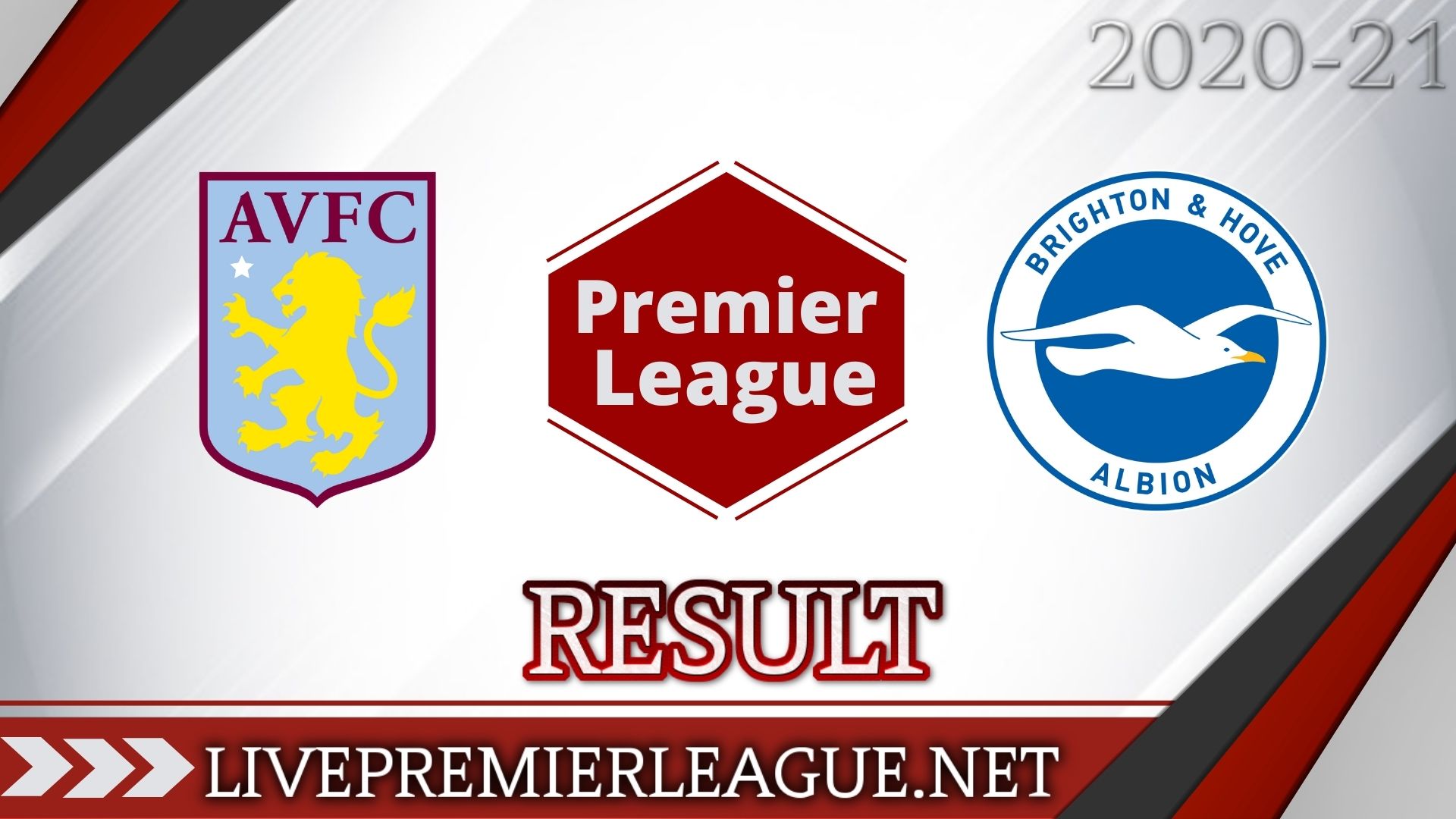 Aston Villa Vs Brighton and Hove Albion | Week 9 Result 2020