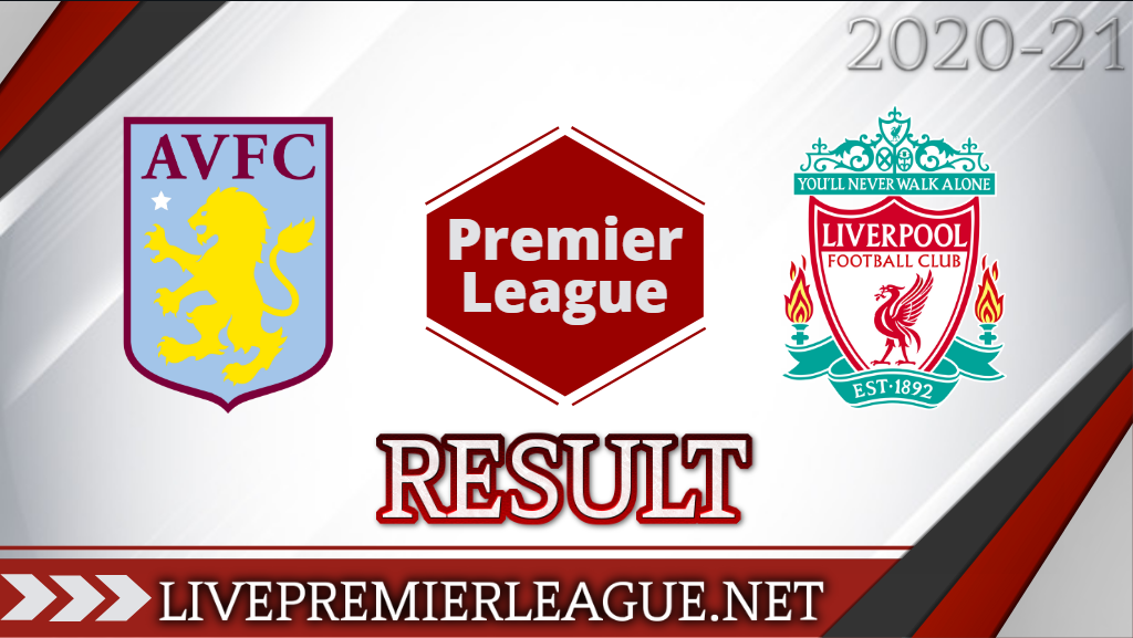 Aston Villa Vs Liverpool | Week 4 Result 2020