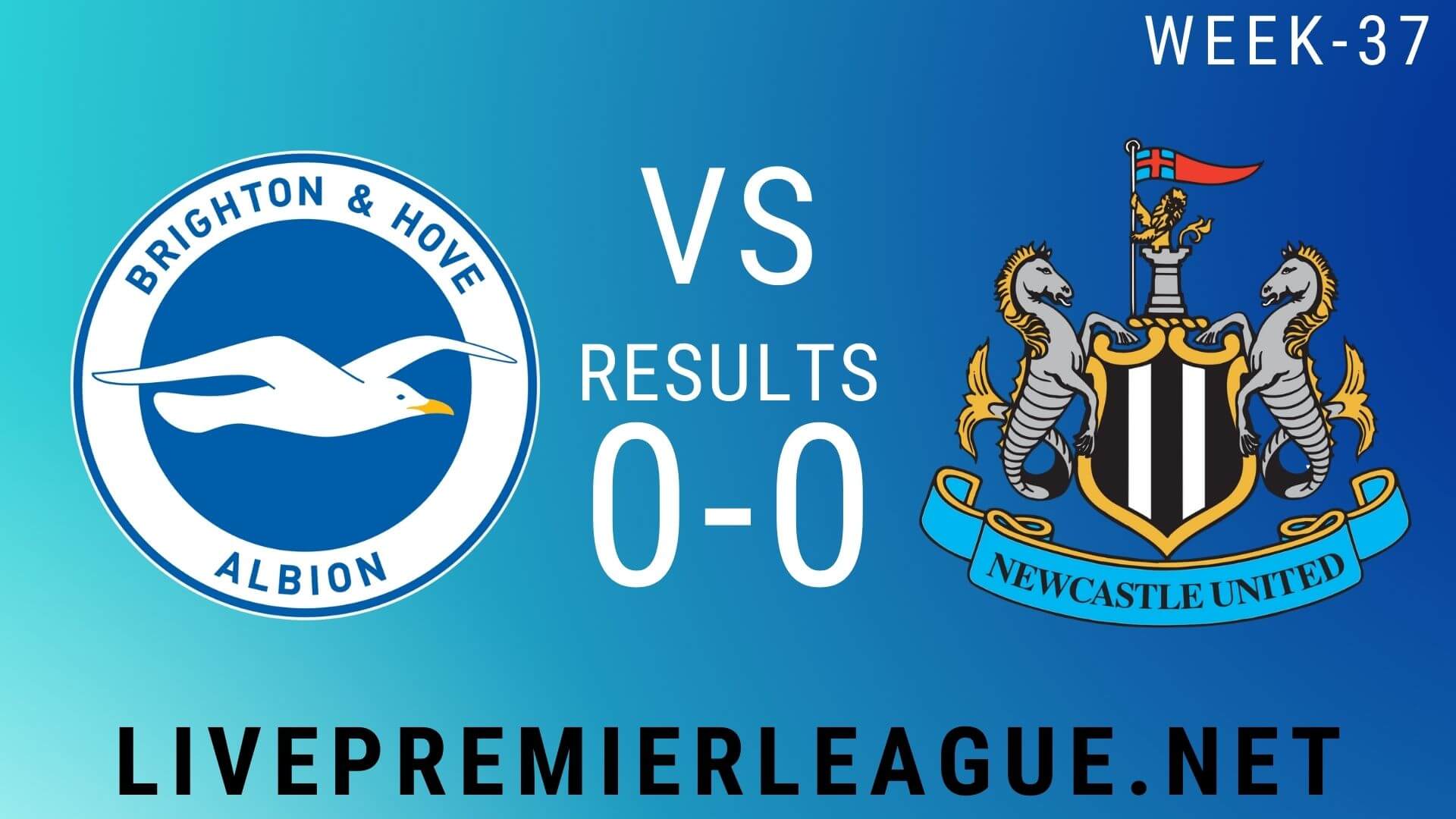 Brighton and Hove Albion Vs Newcastle United | Week 37 Result 2020