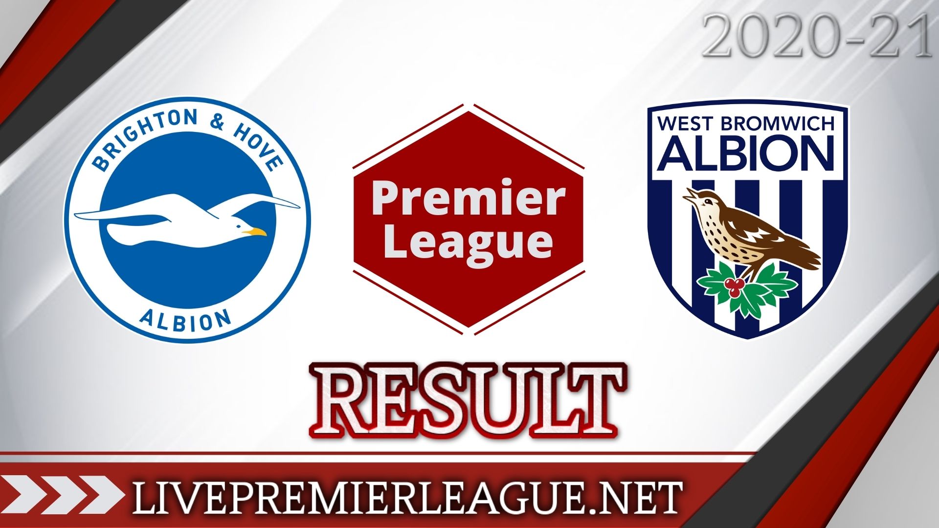 Brighton And Hove Albion Vs West Bromwich Albion | Week 6 Result 2020