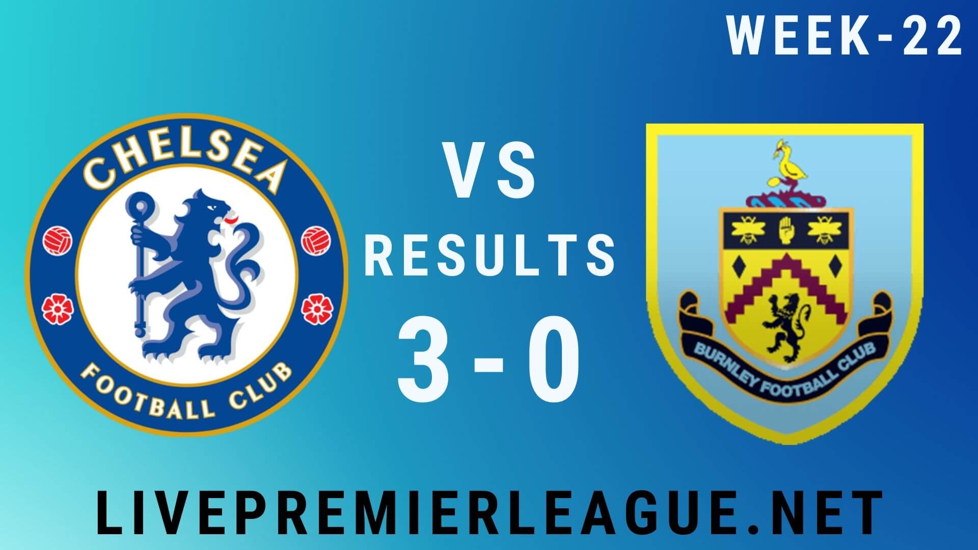 Chelsea Vs Burnley | Week 22 Result 2020