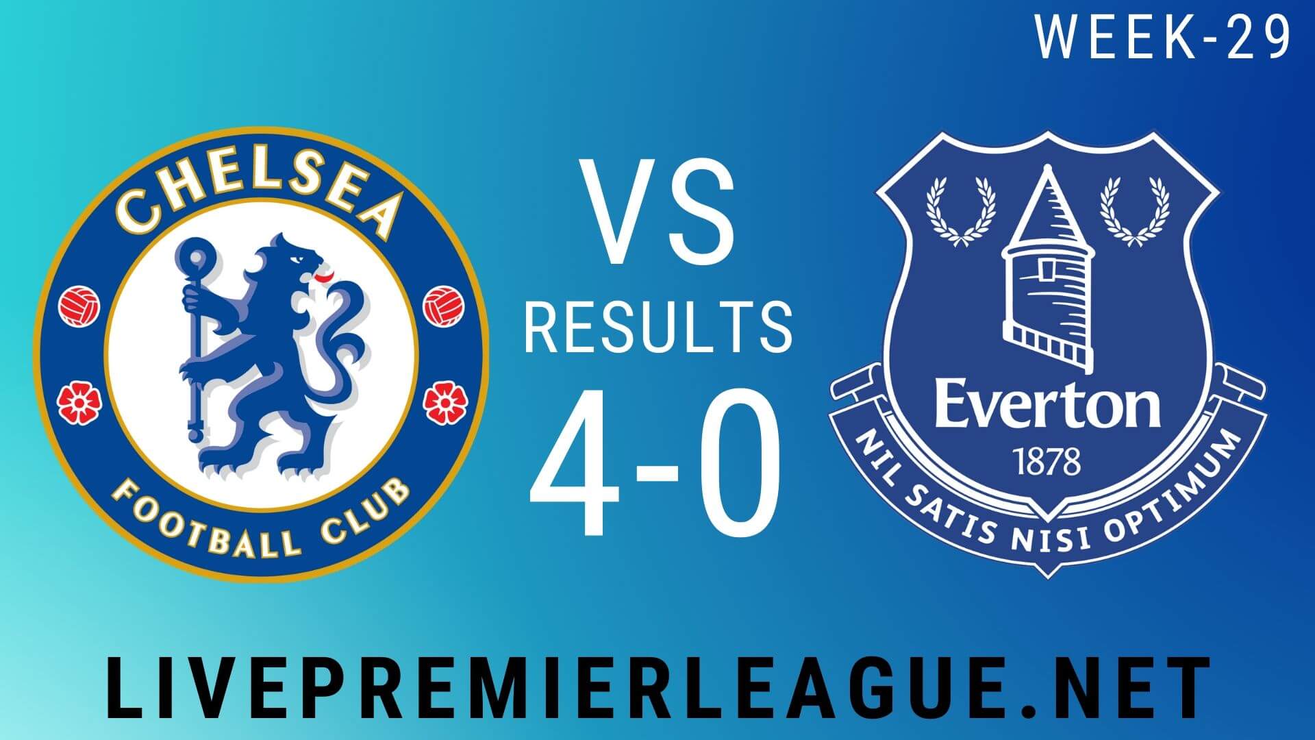 Chelsea Vs Everton | Week 29 Result 2020