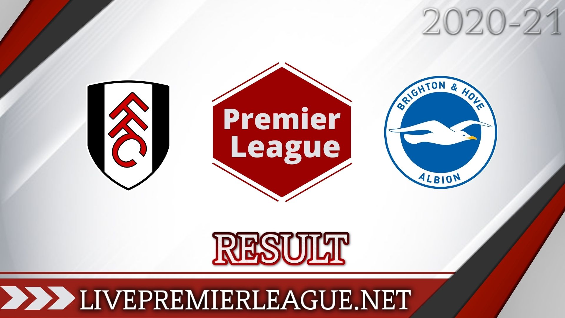 Fulham Vs Brighton and Hove Albion | Week 13 Result 2020