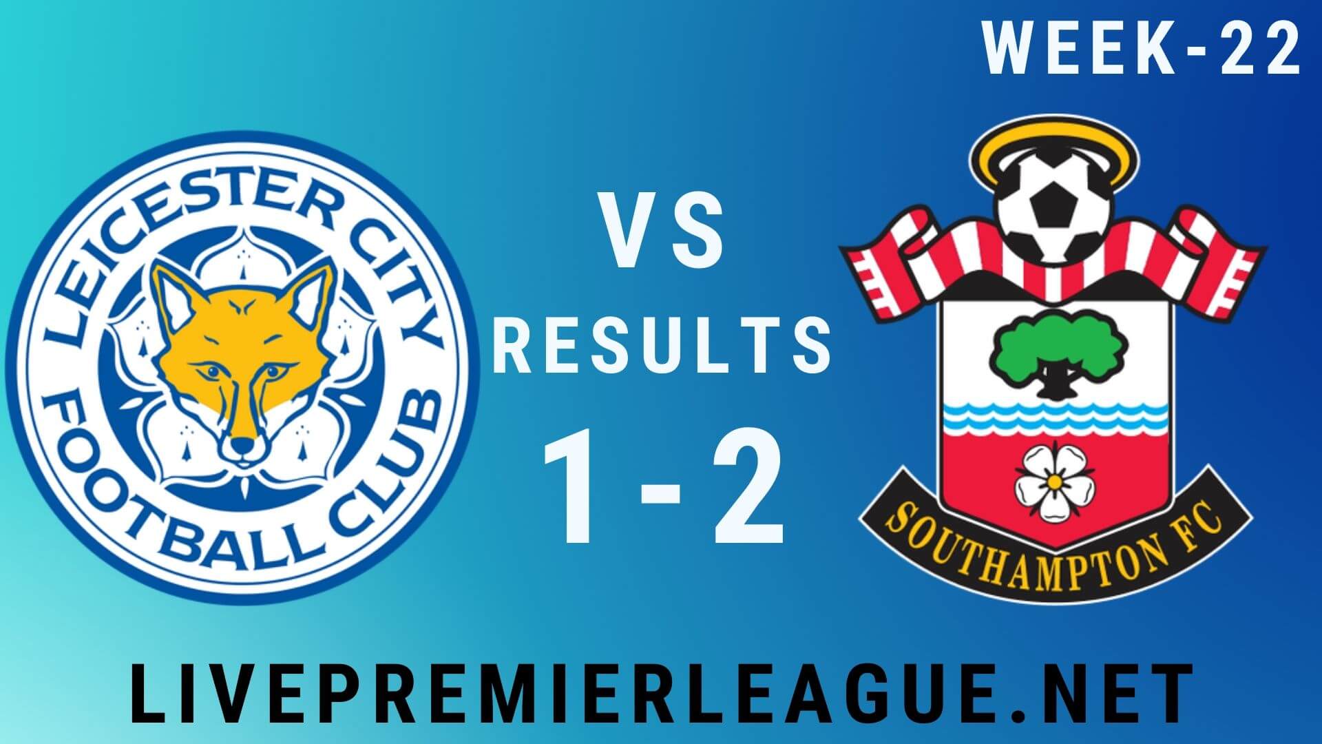 Leicester City Vs Southampton | Week 22 Result 2020