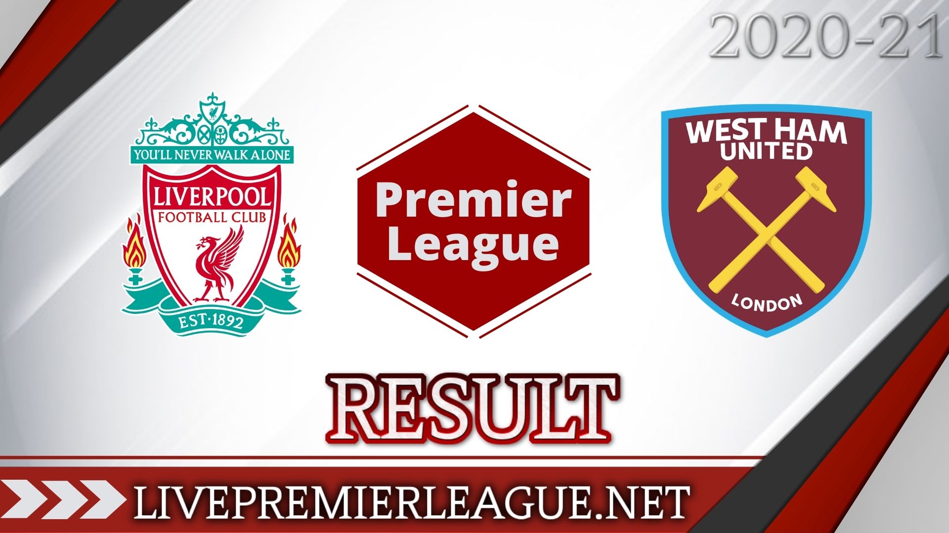 Liverpool Vs West Ham United | Week 7 Result 2020