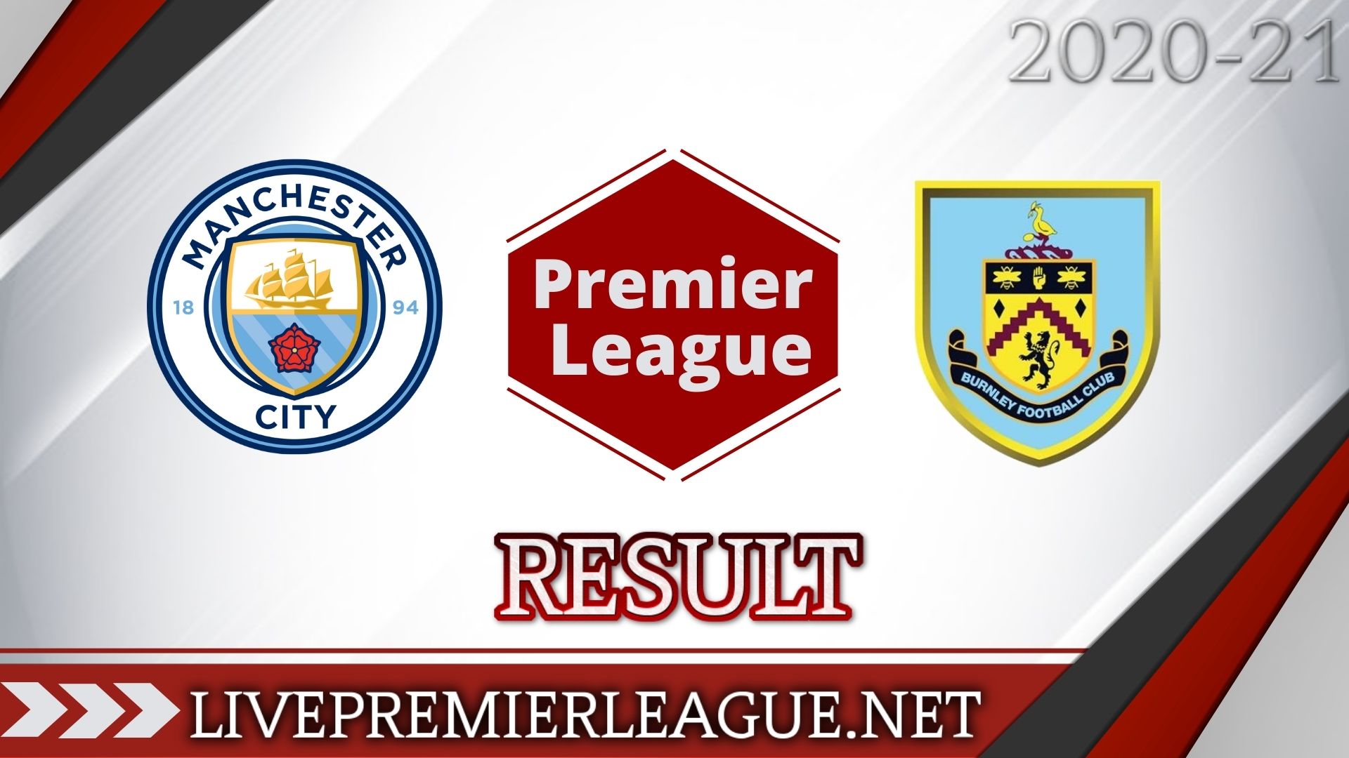 Manchester City Vs Burnley | Week 10 Result 2020