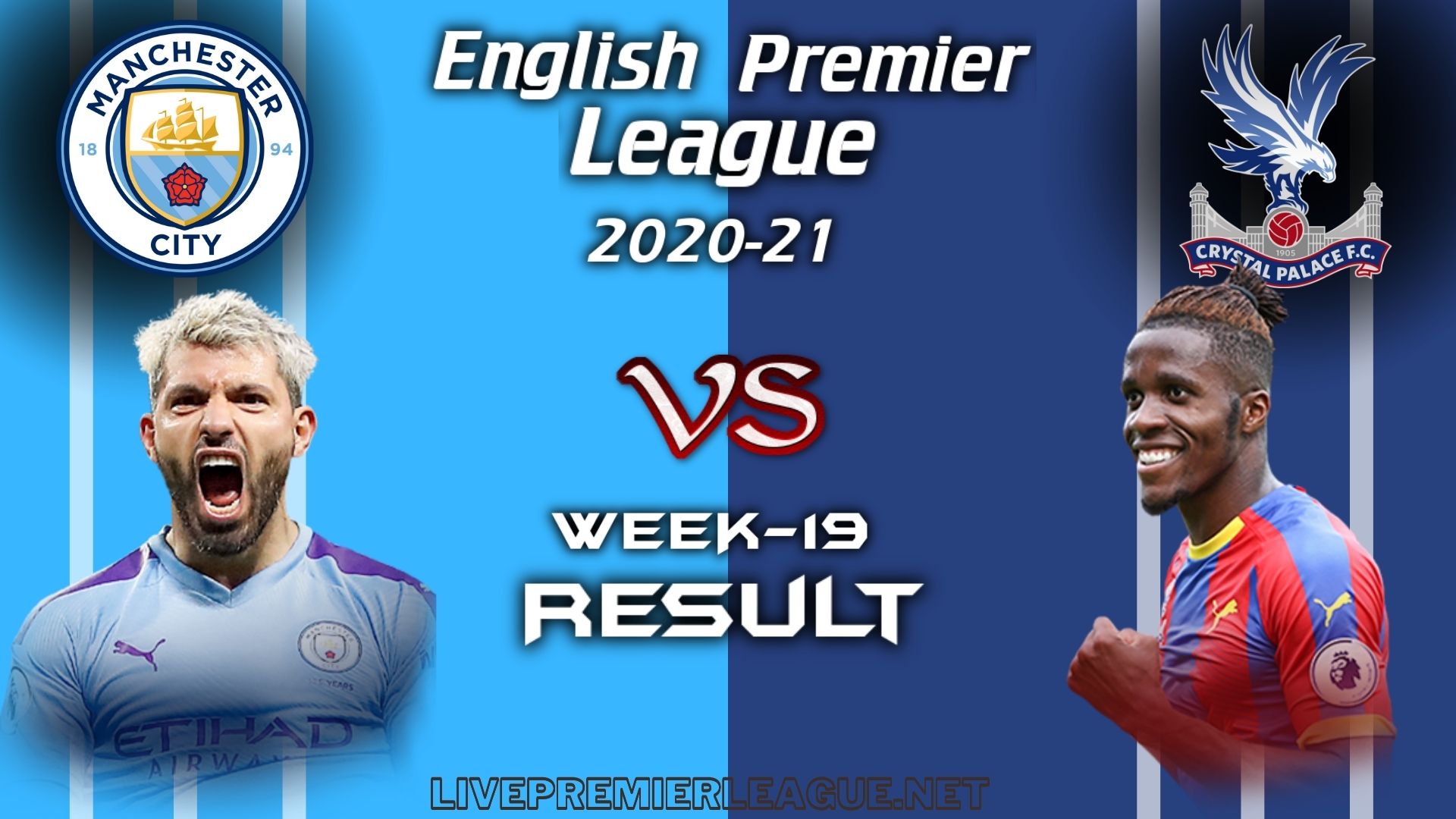 Manchester City Vs Crystal Palace | EPL Week 19 Result 2021