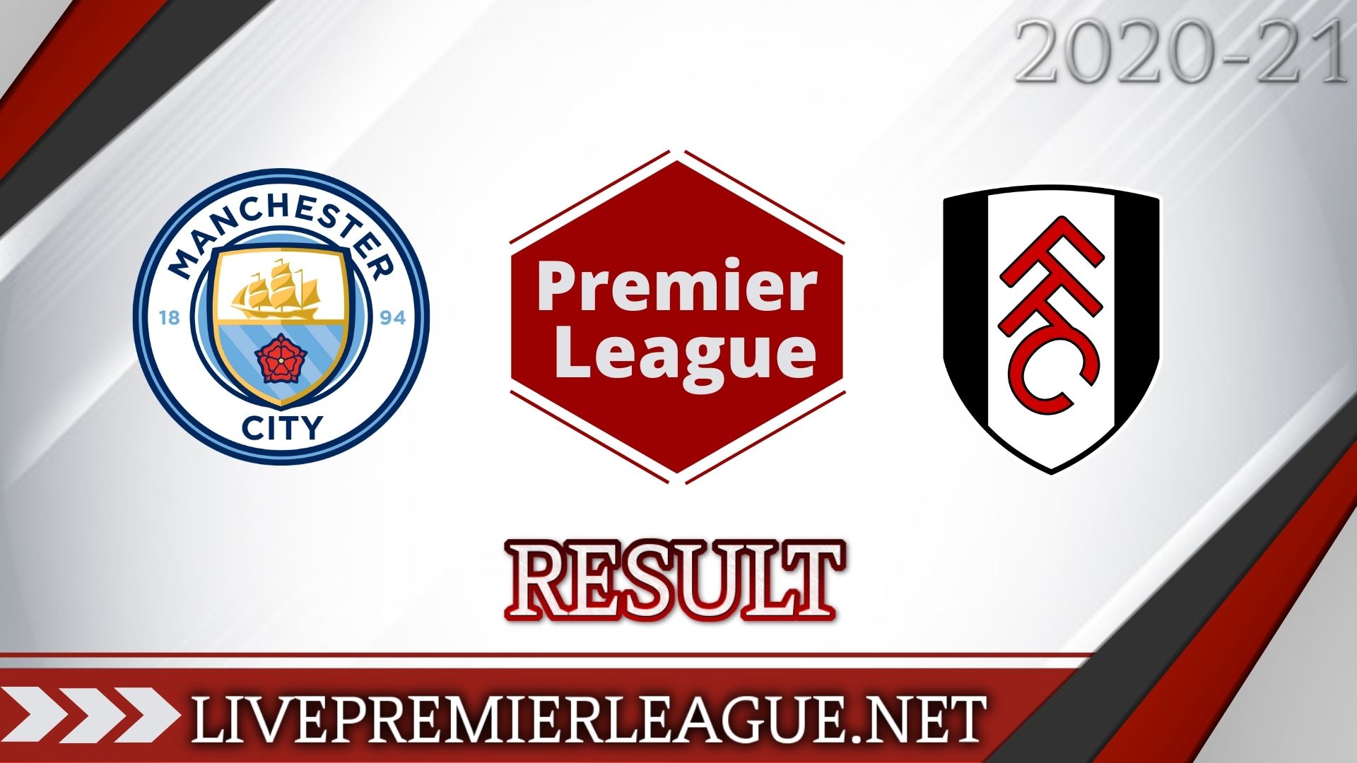 Manchester City Vs Fulham | Week 11 Result 2020