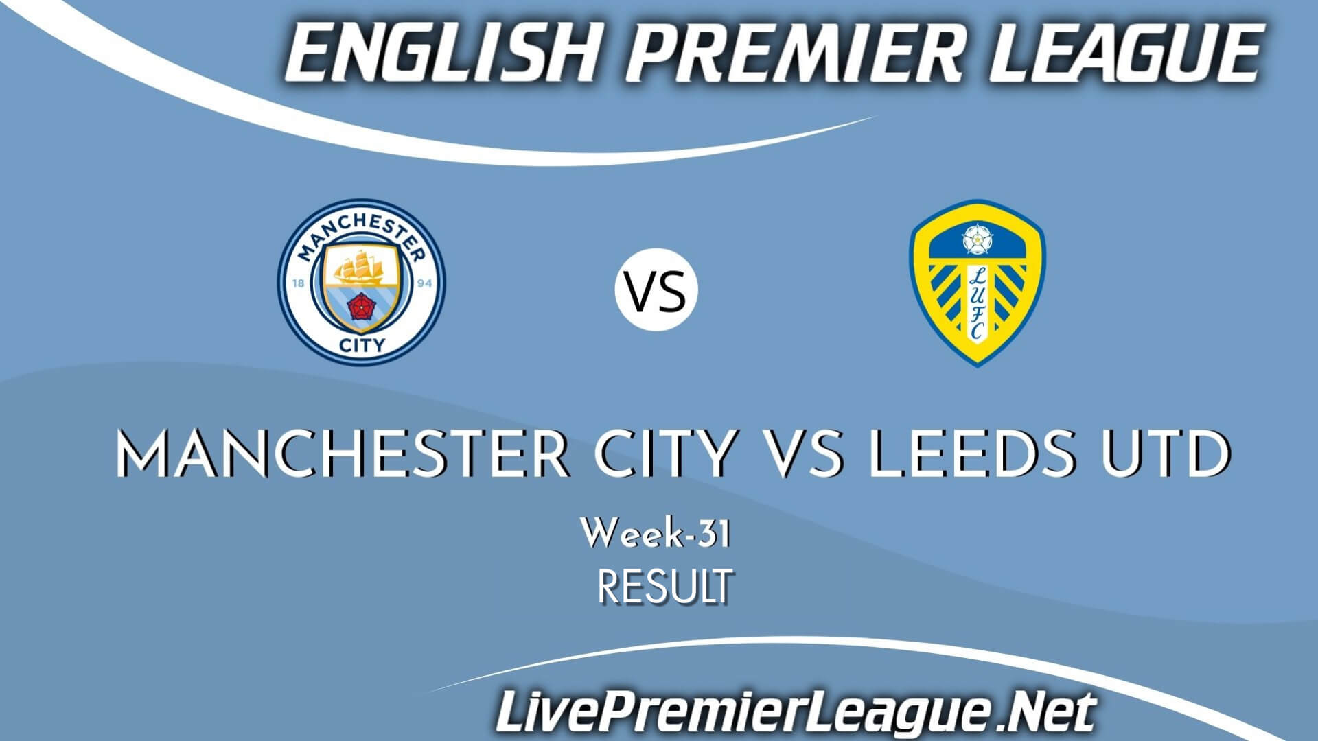 Manchester City Vs Leeds United Result 2021 | EPL Week 31