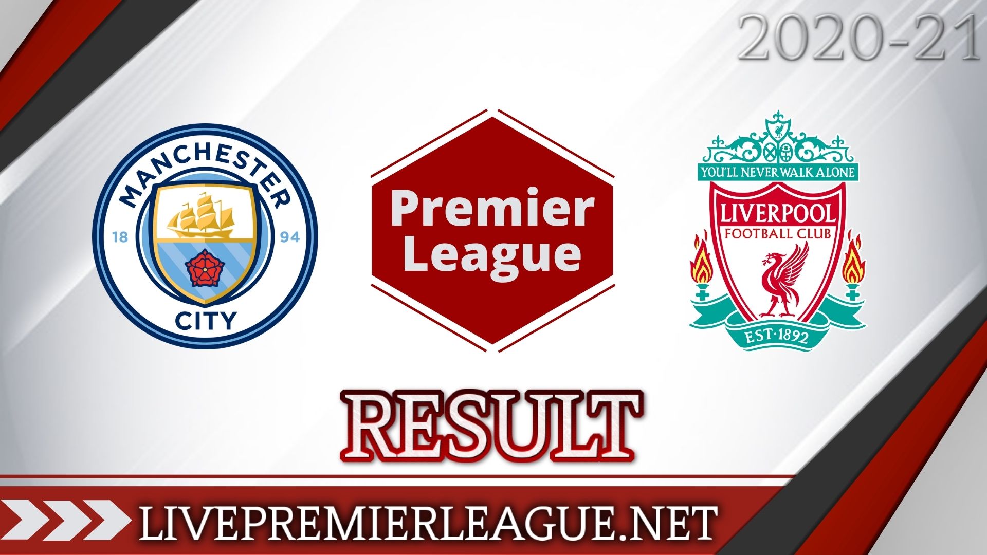Manchester City Vs Liverpool | Week 8 Result 2020